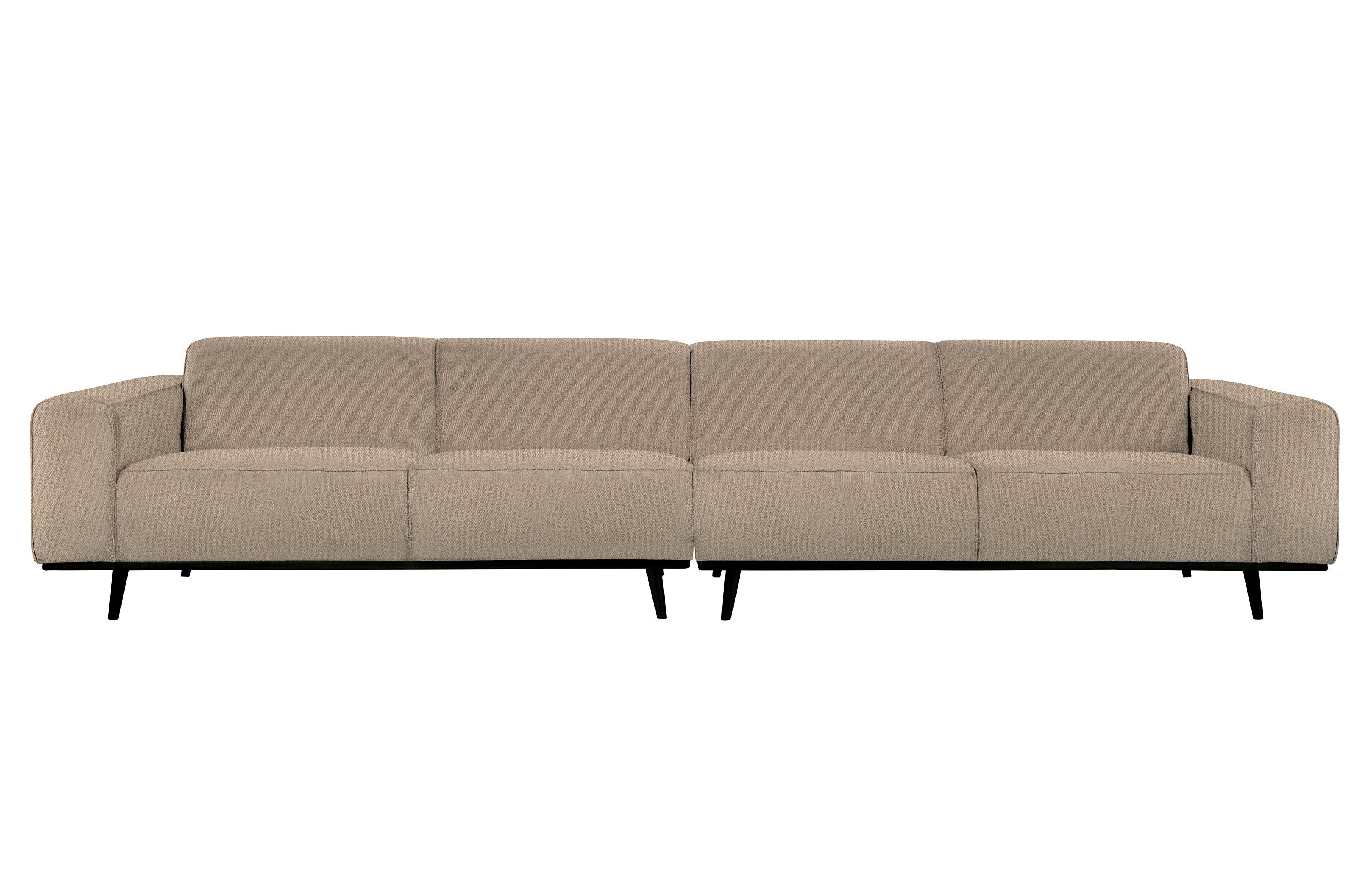 Sofa 4-osobowa STATEMENT boucle beżowy Be Pure 372 cm   Eye on Design