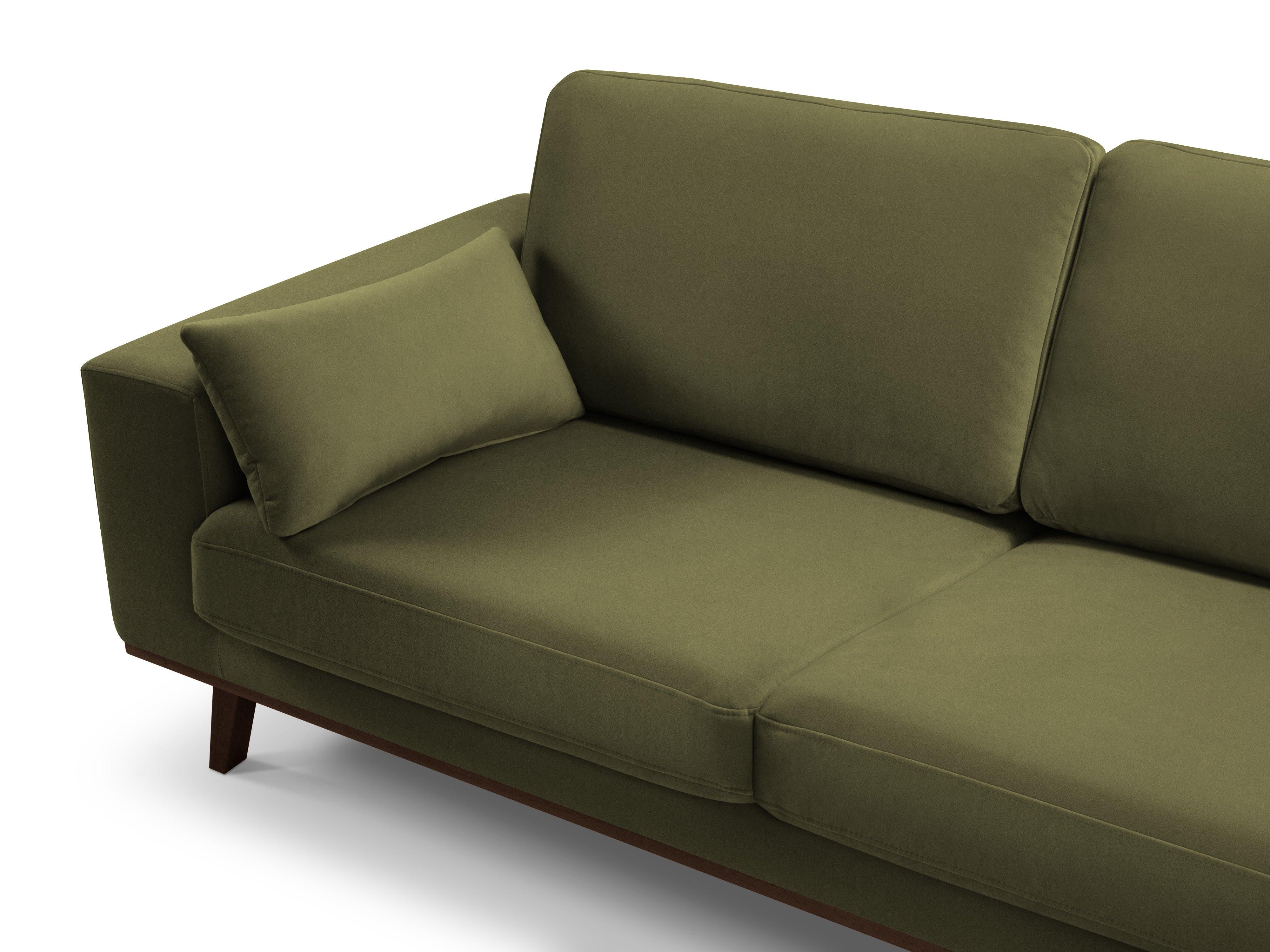 Sofa aksamitna 2-osobowa HEBE zielony Mazzini Sofas    Eye on Design