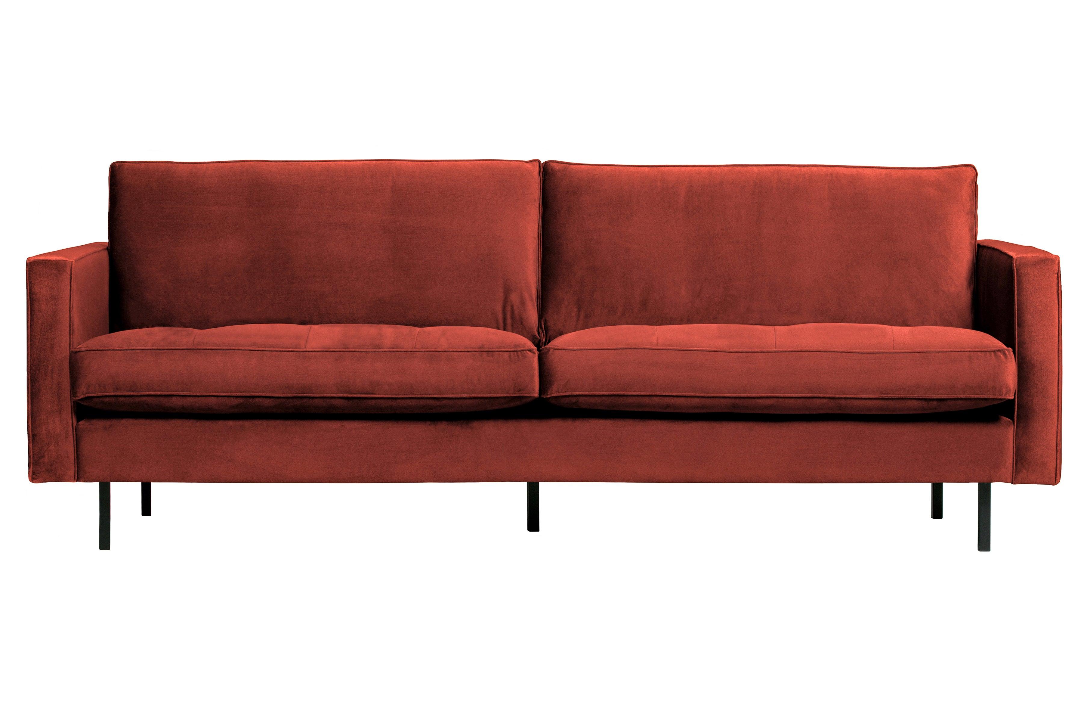 Sofa aksamitna 2,5-osobowa RODEO CLASSIC kasztanowy Be Pure    Eye on Design