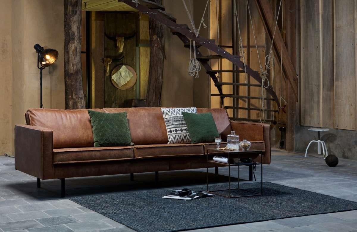 Sofa aksamitna 2,5-osobowa RODEO musztardowy Be Pure    Eye on Design