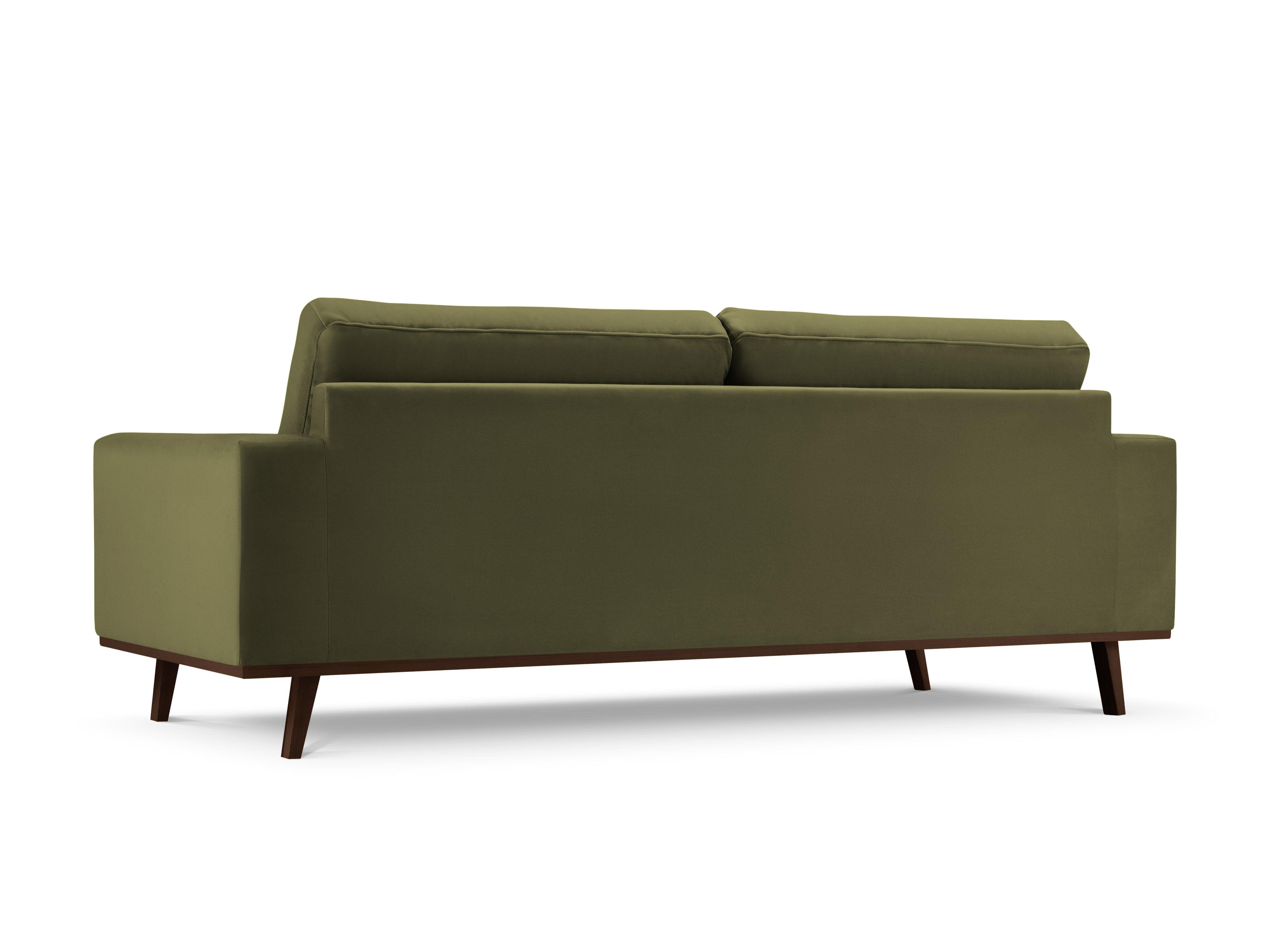 Sofa aksamitna 3-osobowa HEBE zielony Mazzini Sofas    Eye on Design