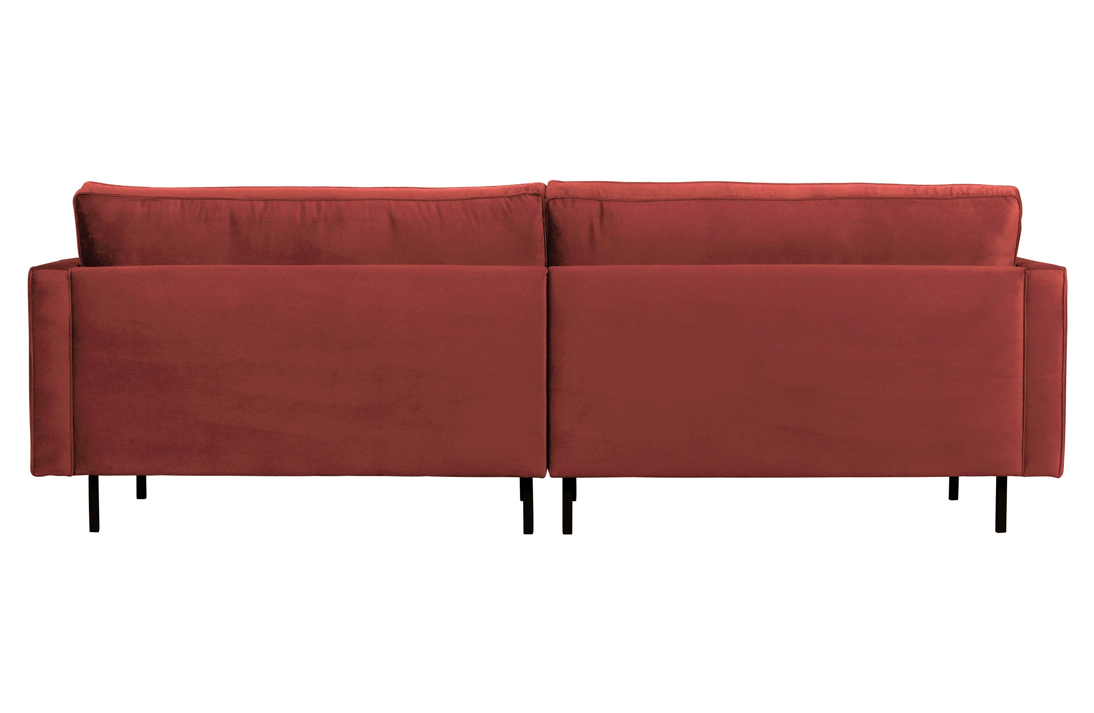 Sofa aksamitna 3-osobowa RODEO CLASSIC kasztanowy Be Pure    Eye on Design