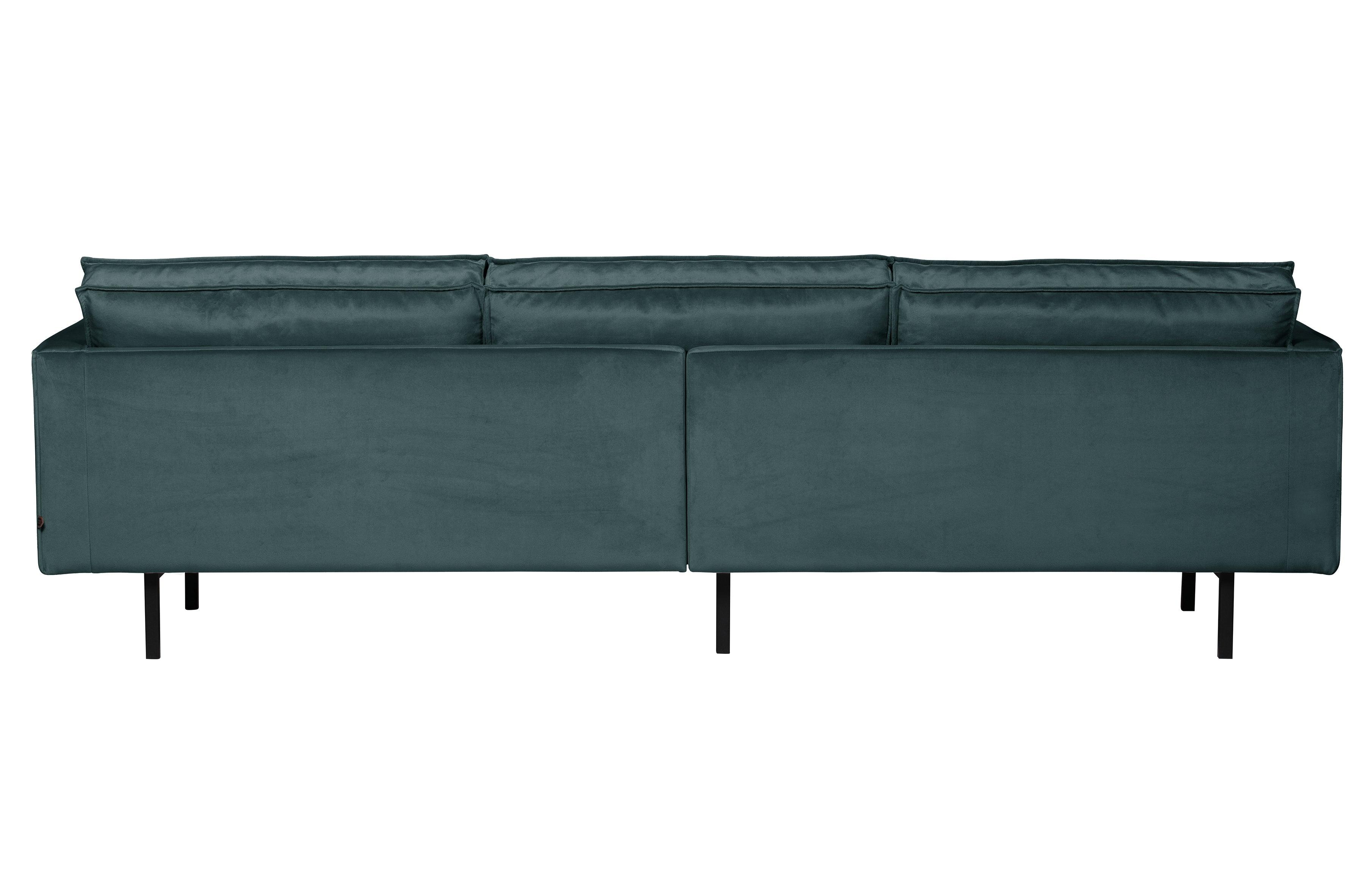 Sofa aksamitna 3-osobowa RODEO morski Be Pure    Eye on Design