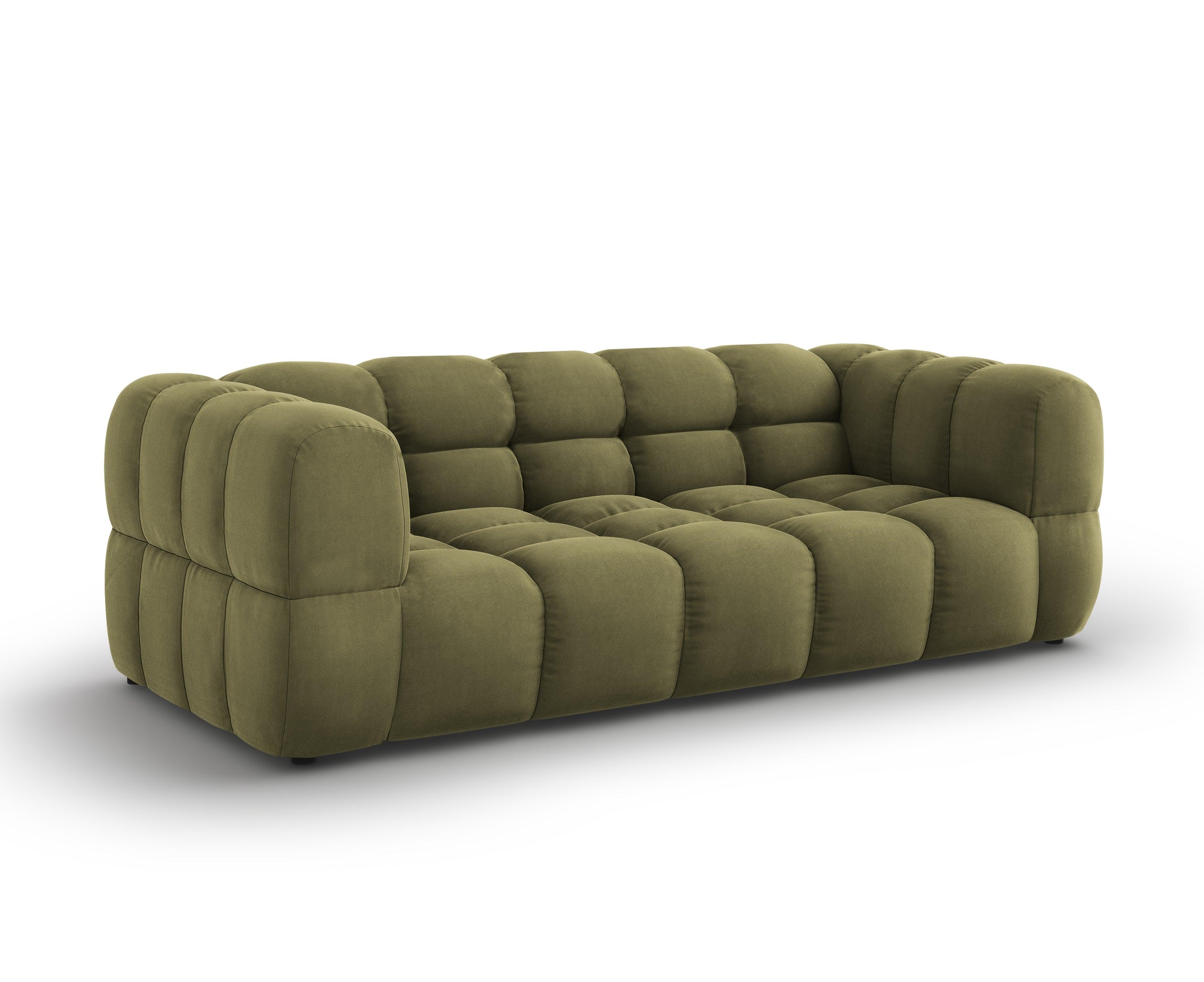 Sofa aksamitna 3-osobowa SKY jasnozielony Cosmopolitan Design    Eye on Design