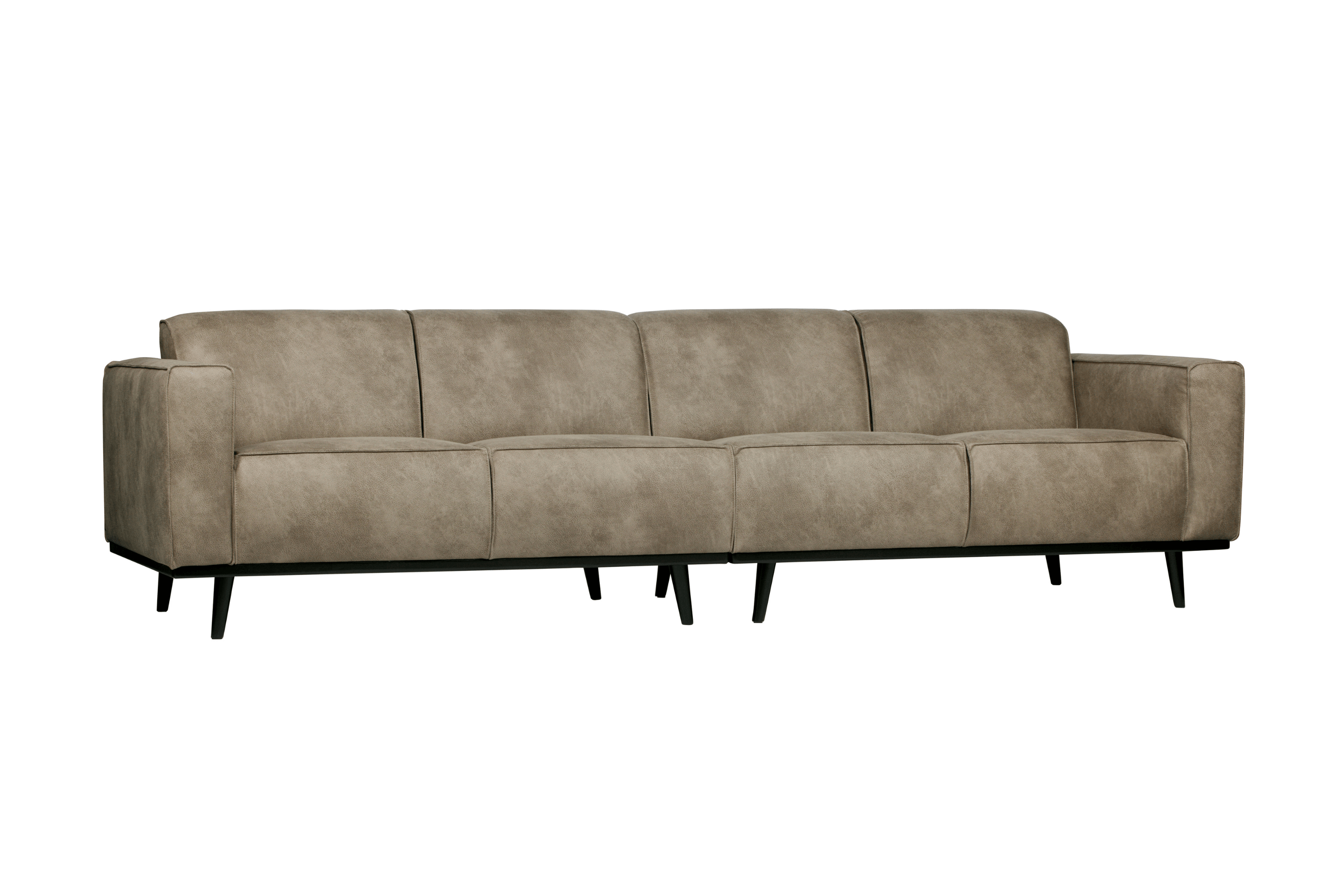 Sofa ekoskóra 4-osobowa STATEMENT taupe Be Pure    Eye on Design