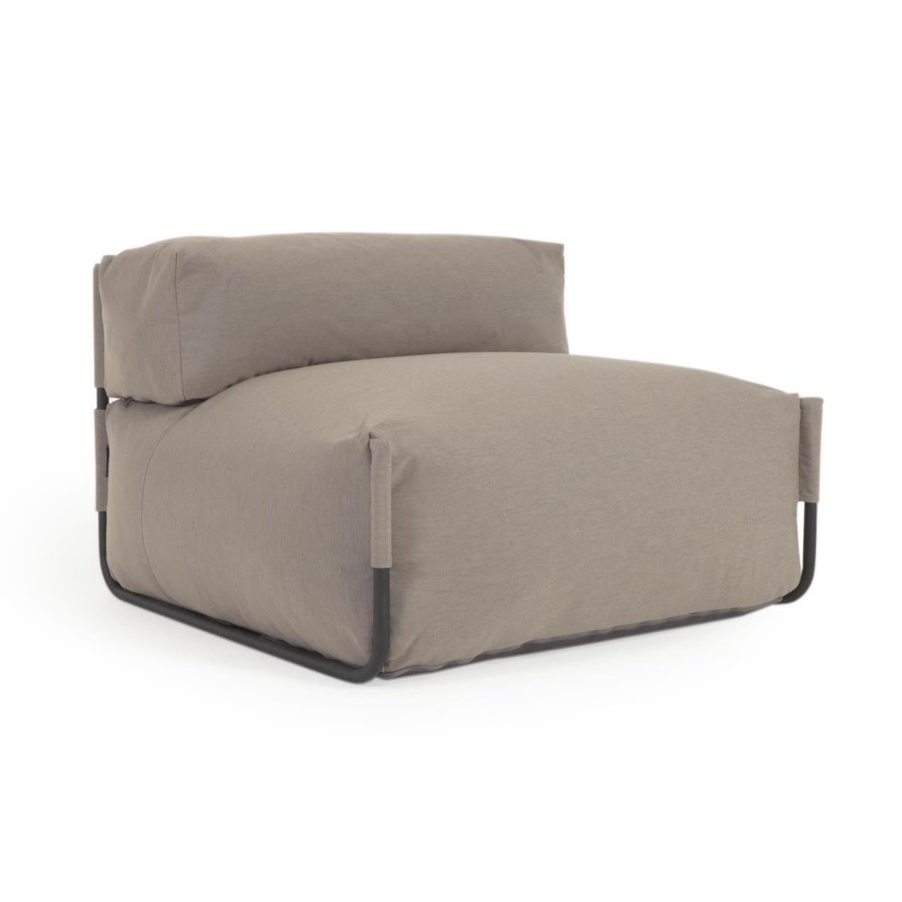 Sofa modułowa ogrodowa SQUARE - fotel khaki La Forma    Eye on Design