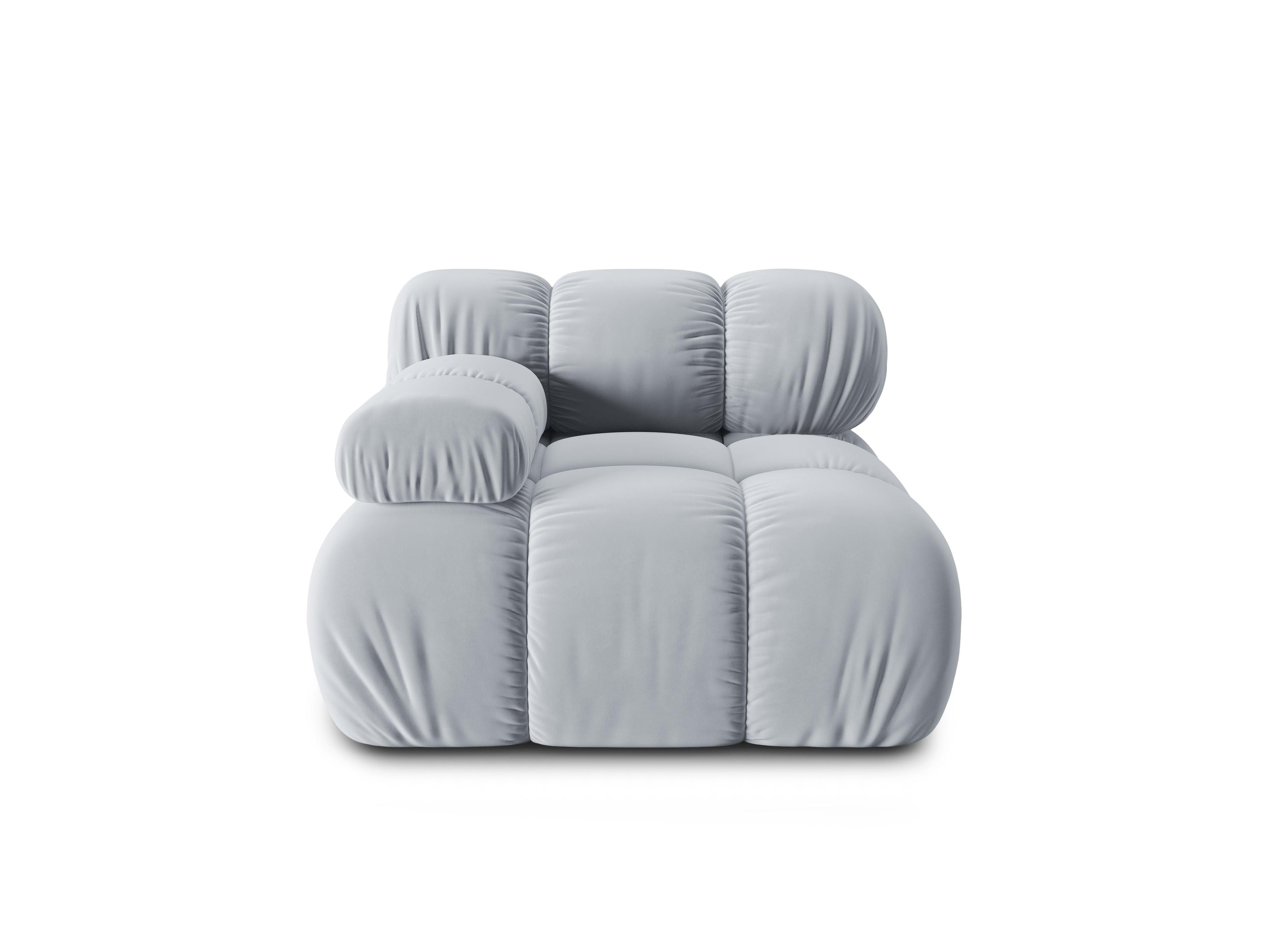 Sofa modułowa TROPEA - moduł lewostronny jasnoniebieski Milo Casa    Eye on Design