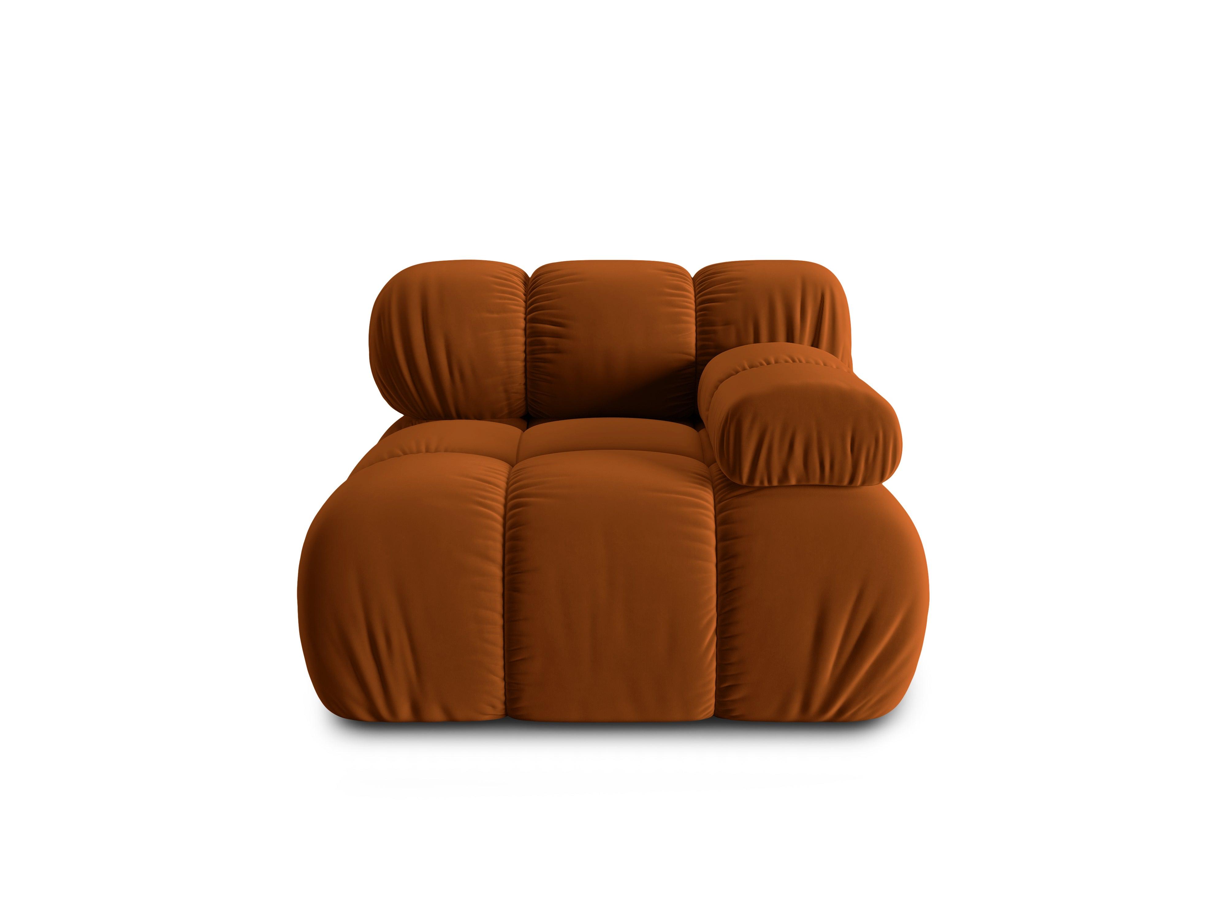 Sofa modułowa TROPEA - moduł prawostronny terracotta Milo Casa    Eye on Design