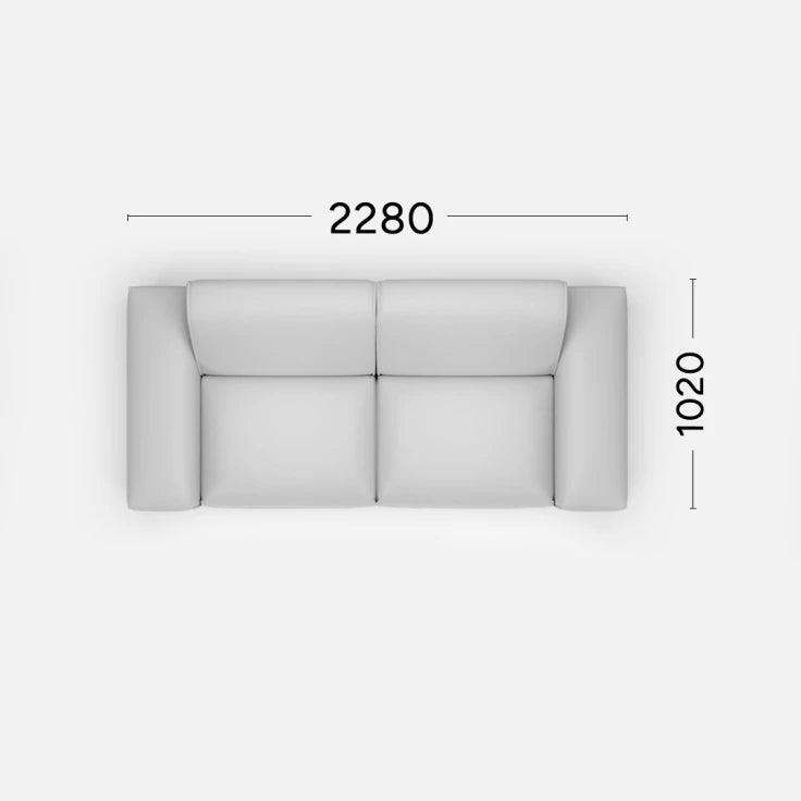 Sofa MOOD Rosanero 228x102 cm Grupa 0 Nie Eye on Design