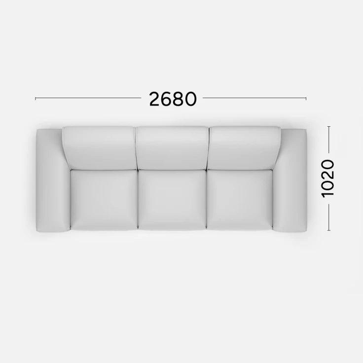 Sofa MOOD Rosanero 268x102 cm Grupa 0 Nie Eye on Design