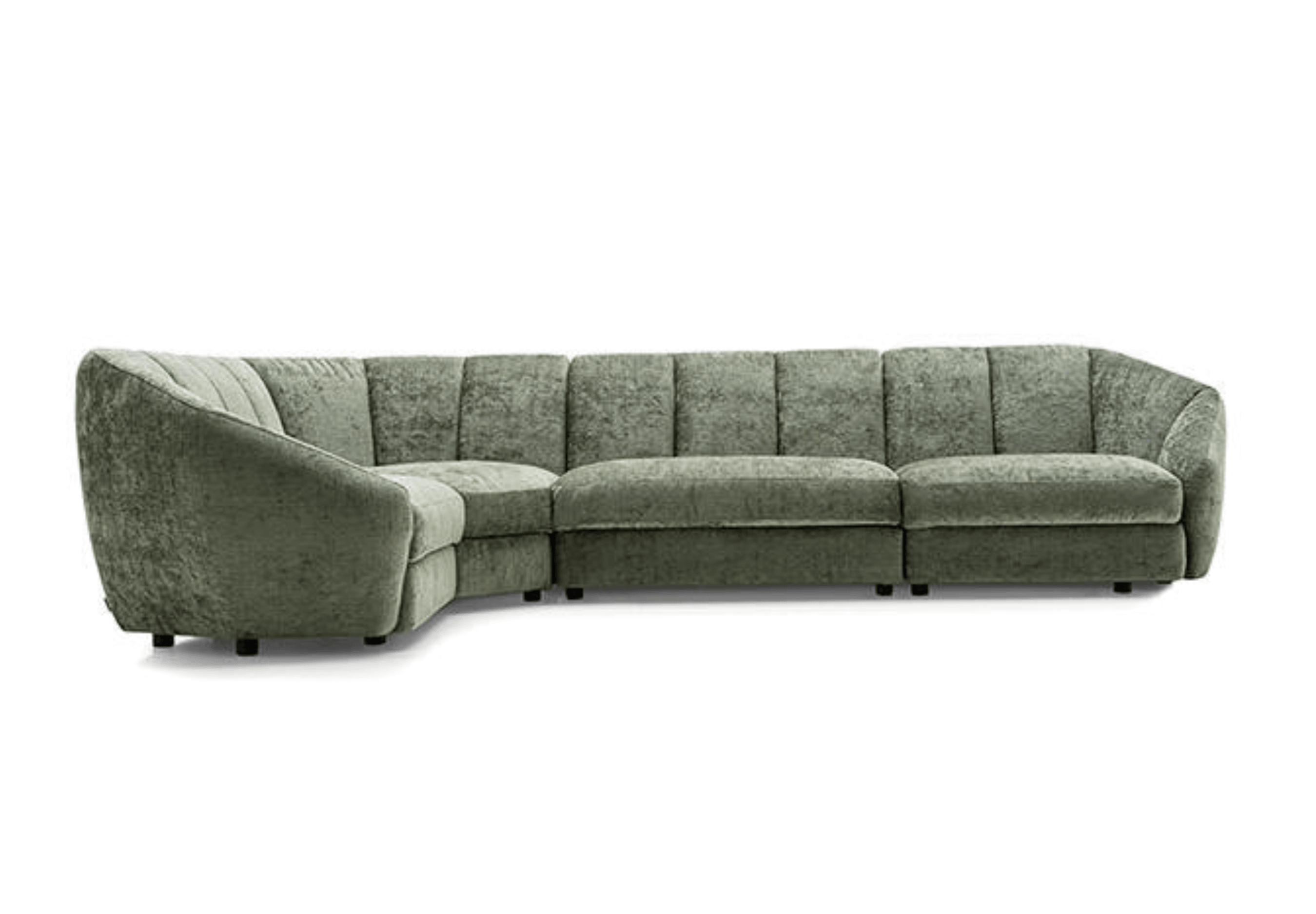 Sofa narożna lewostronna JILL tapicerowany Calligaris    Eye on Design