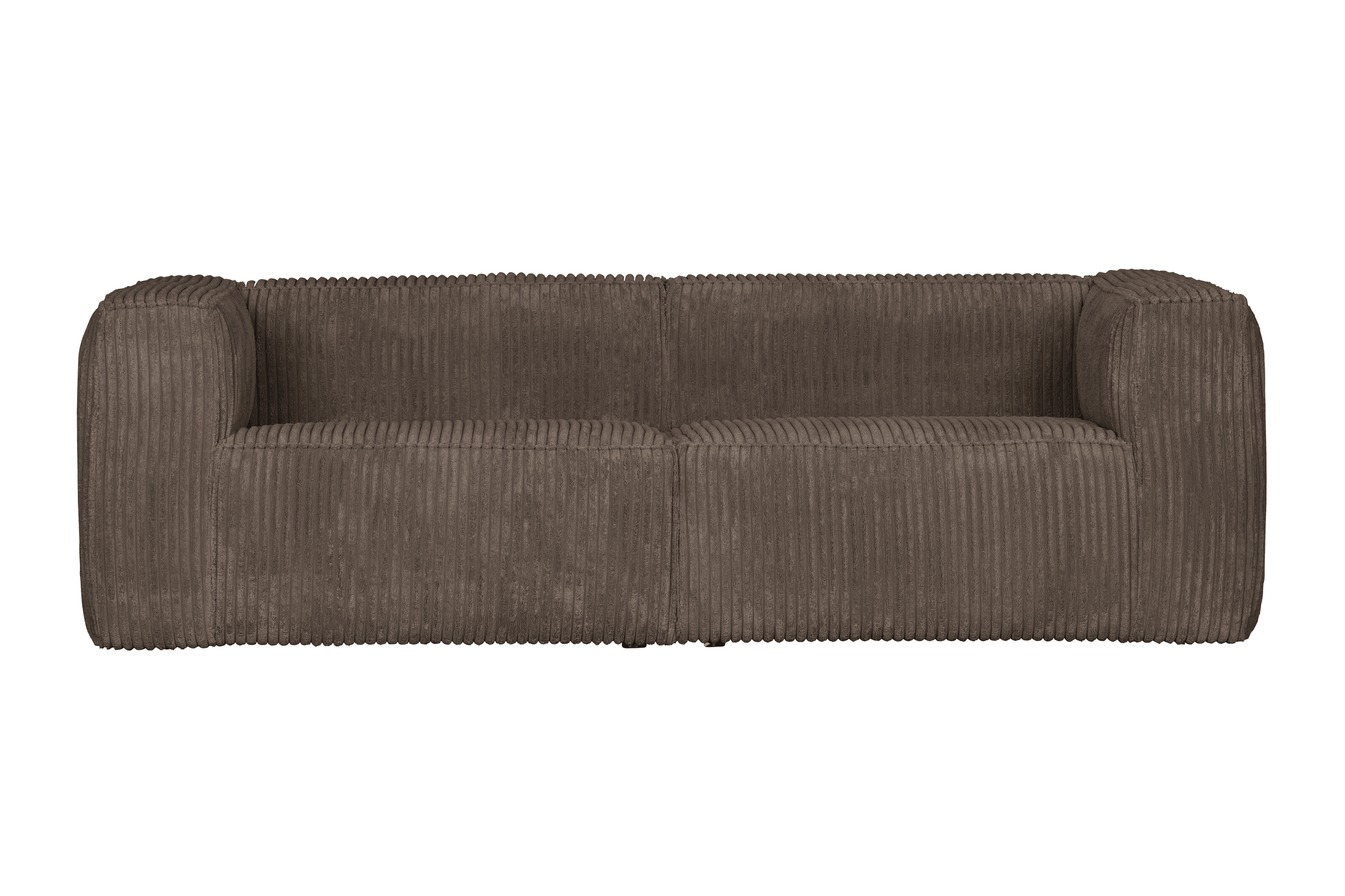 Sofa sztruksowa BEAN RIB brązowy Woood Exclusive    Eye on Design