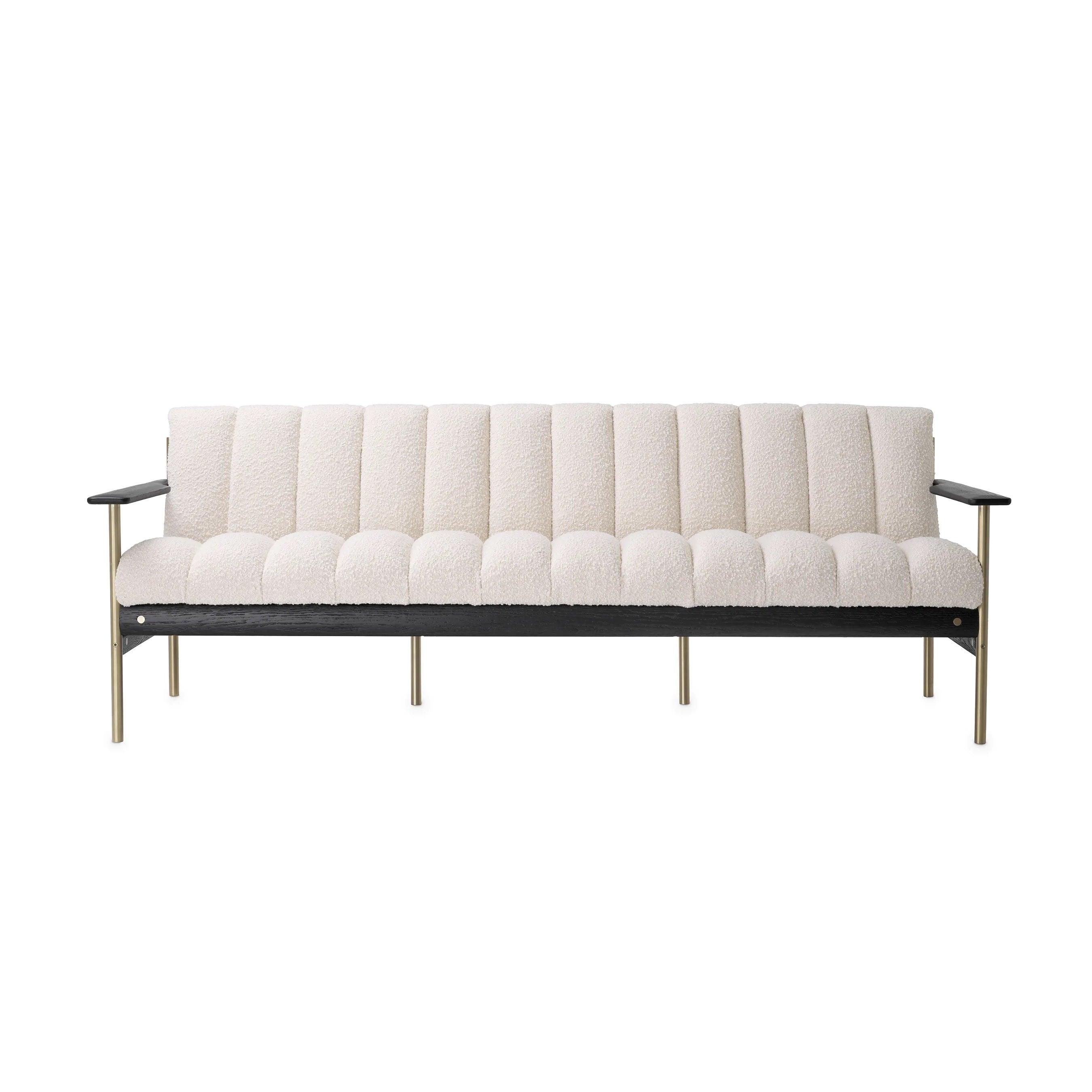 Sofa w tkaninie boucle ELAN kremowy Eichholtz    Eye on Design