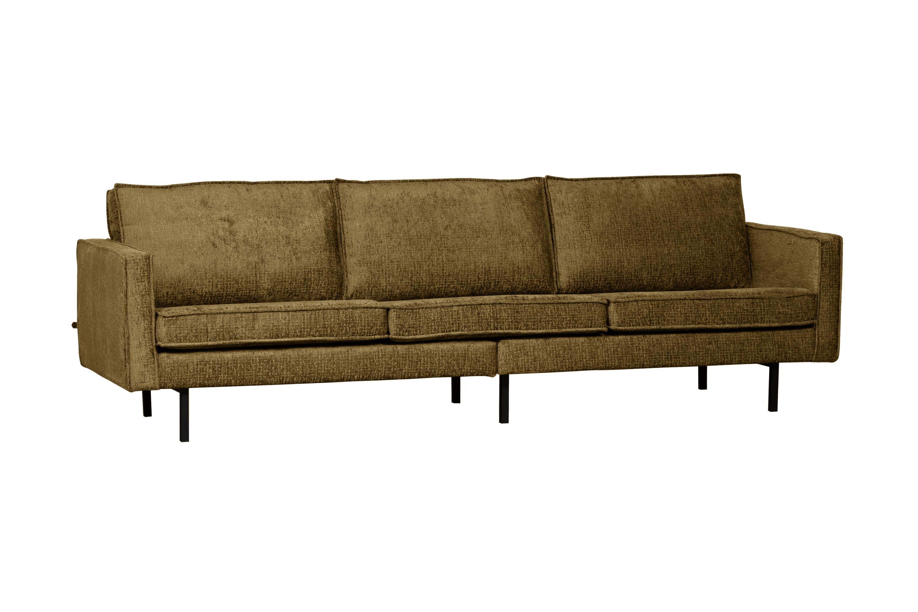 Sofa welurowa 3-osobowa RODEO brązowy Be Pure    Eye on Design