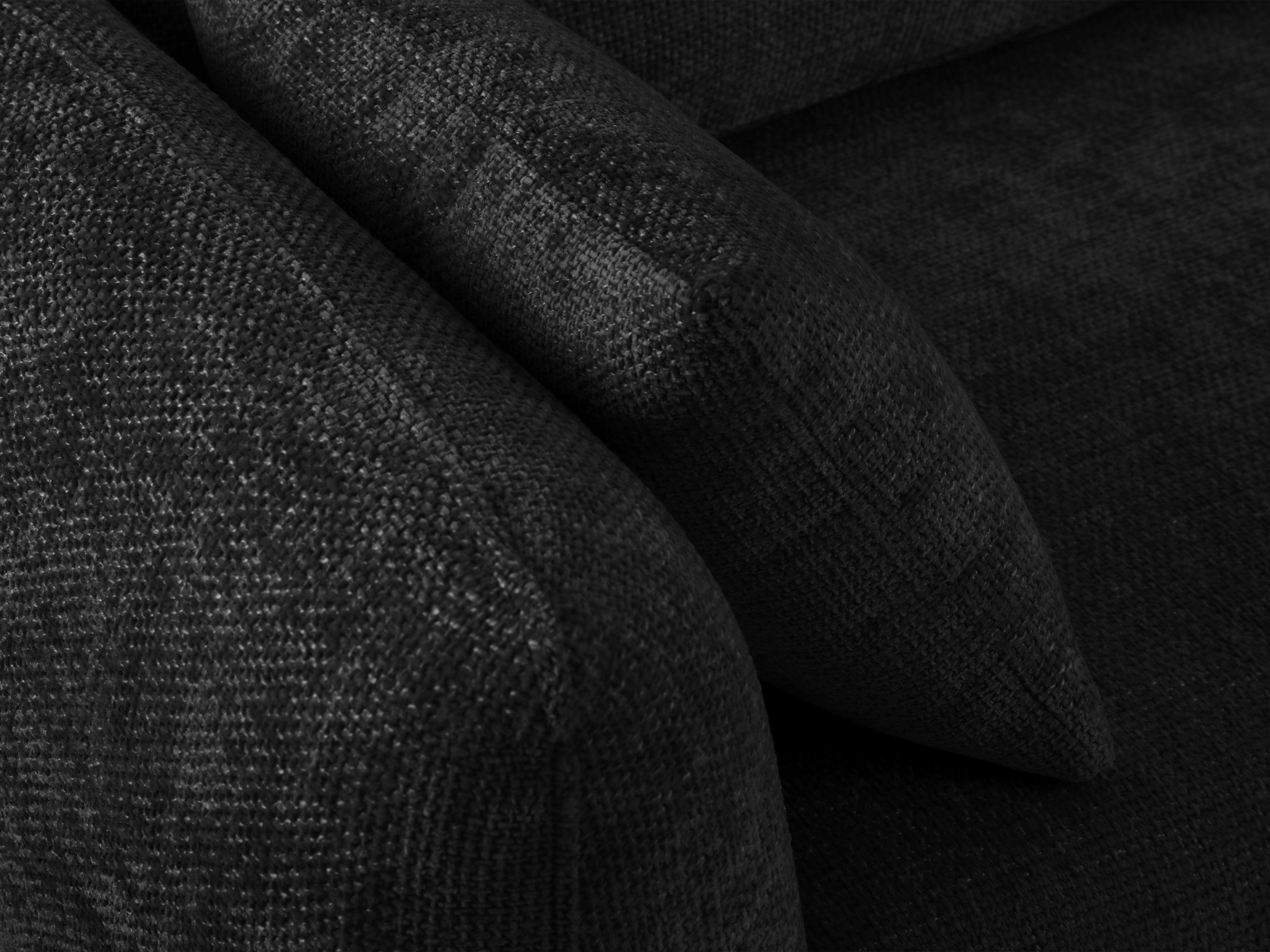 Sofa z funkcją spania MATERA czarny szenil Cosmopolitan Design    Eye on Design