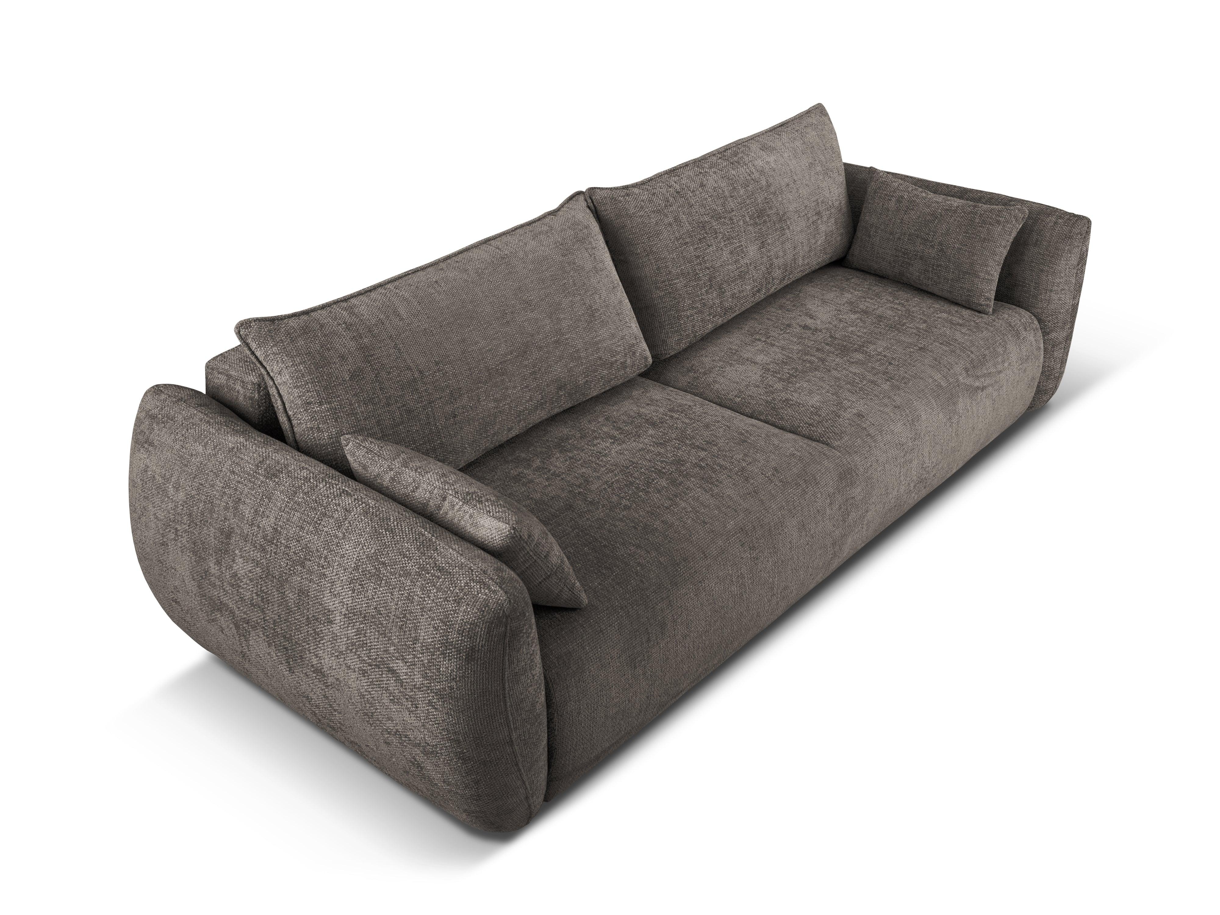 Sofa z funkcją spania MATERA szary szenil Cosmopolitan Design    Eye on Design