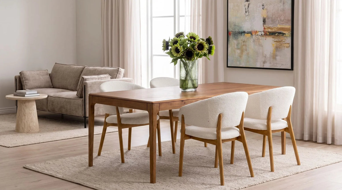 Brooklyn table, solid mango wood