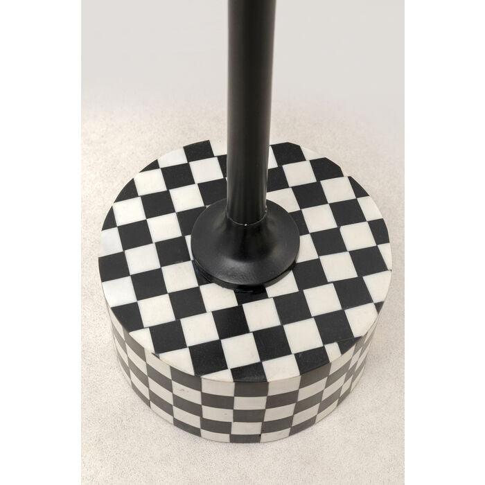 Domero Chess Black and White side table