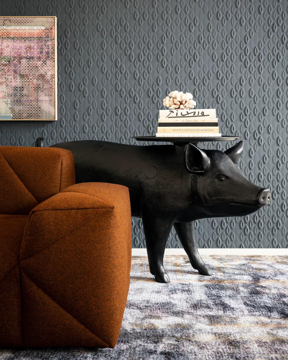 Stolik PIG czarny Moooi    Eye on Design