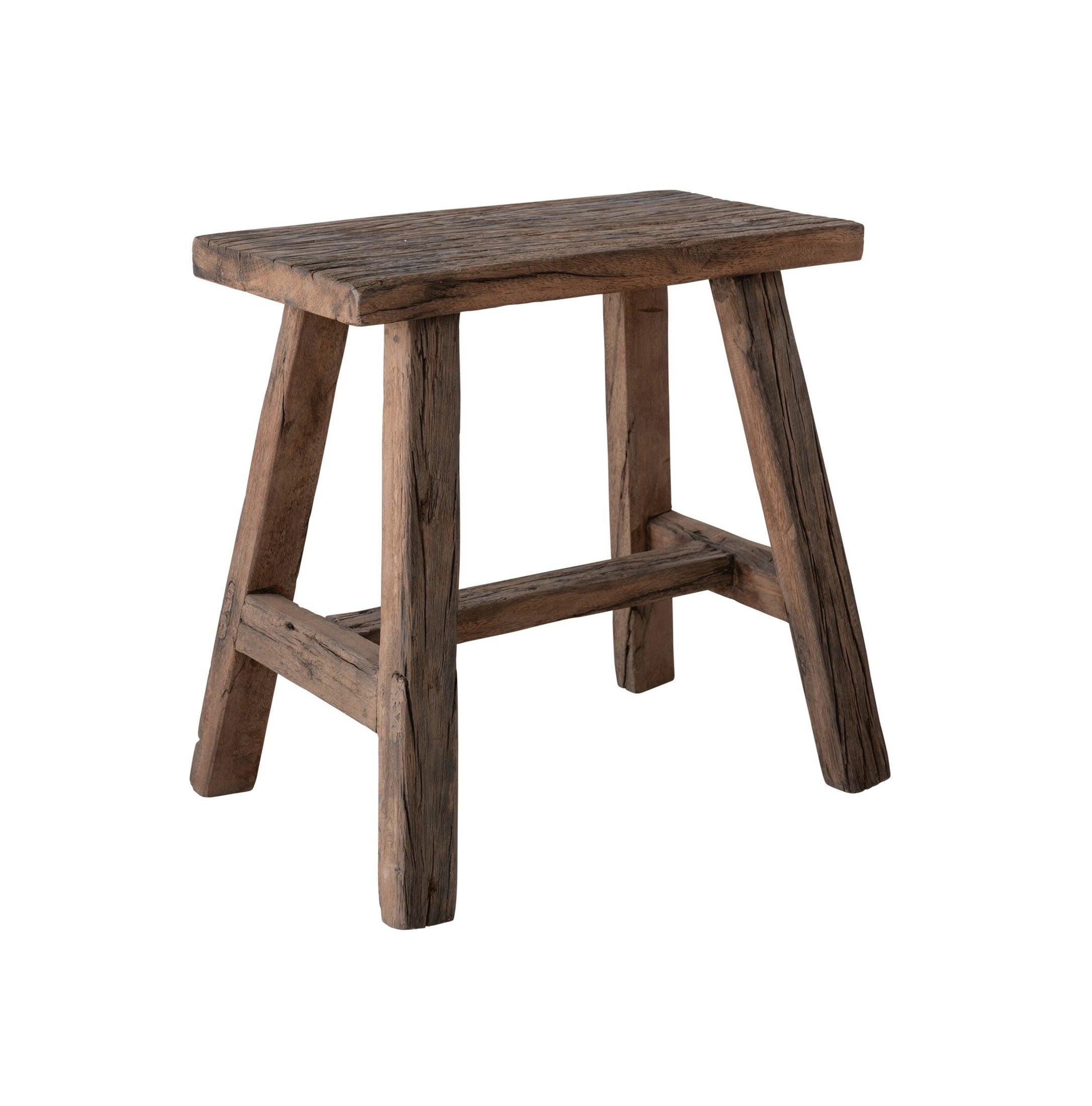 Stolik pomocniczy CONSCIOUS drewno z recyclingu Urban Nature Culture    Eye on Design