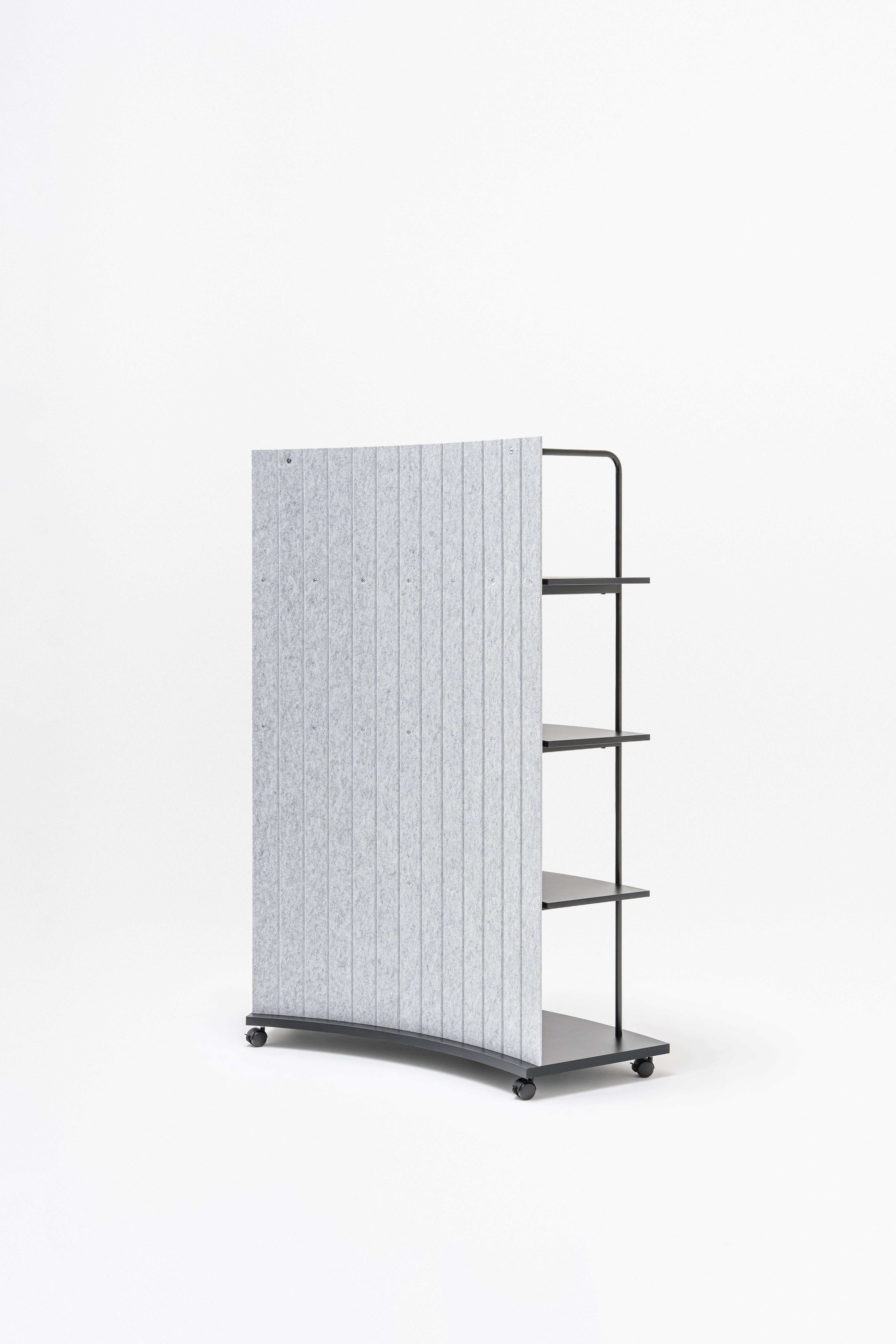 Steel shelving tanca rear from felt