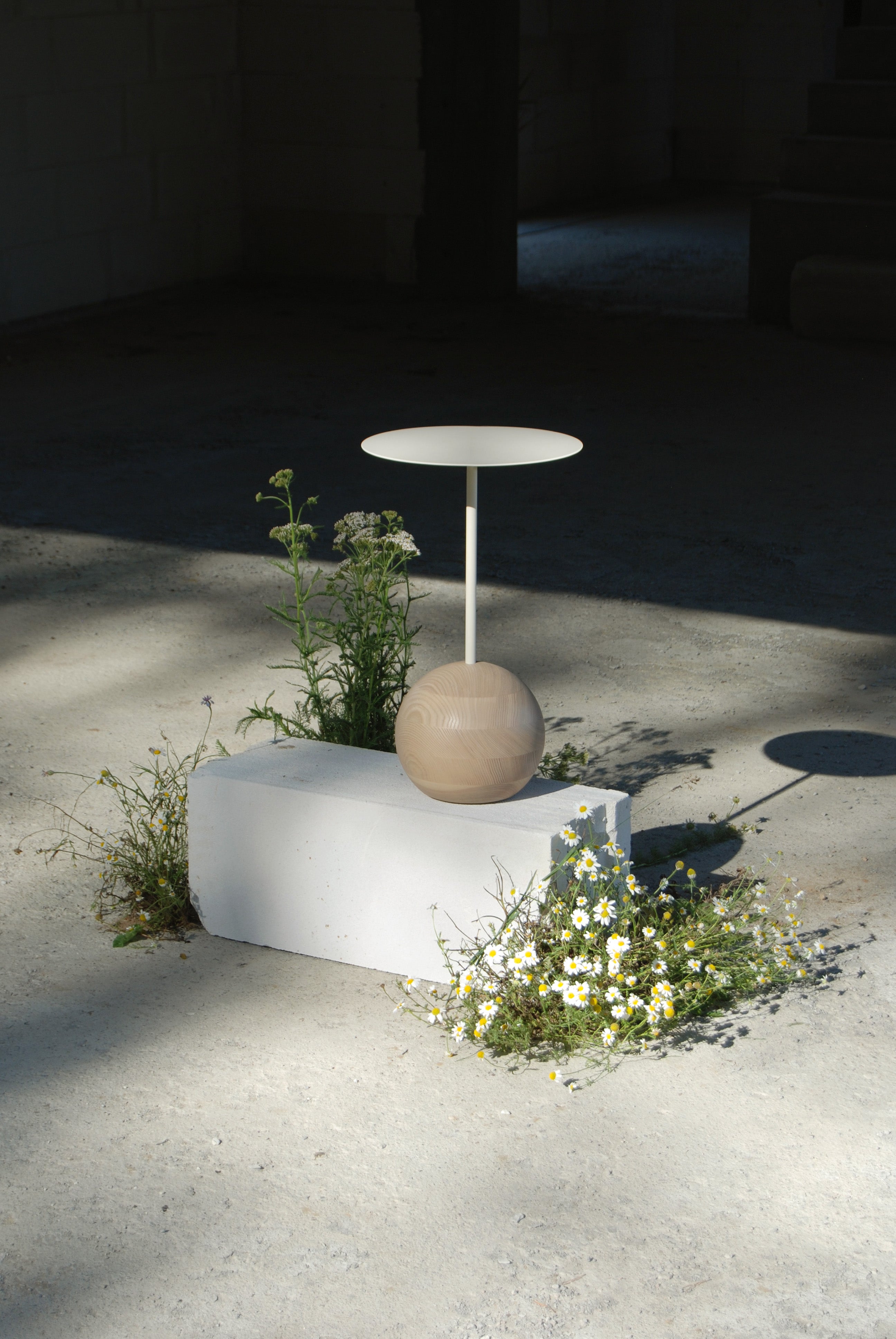SU Coffee Table Wood and Steel