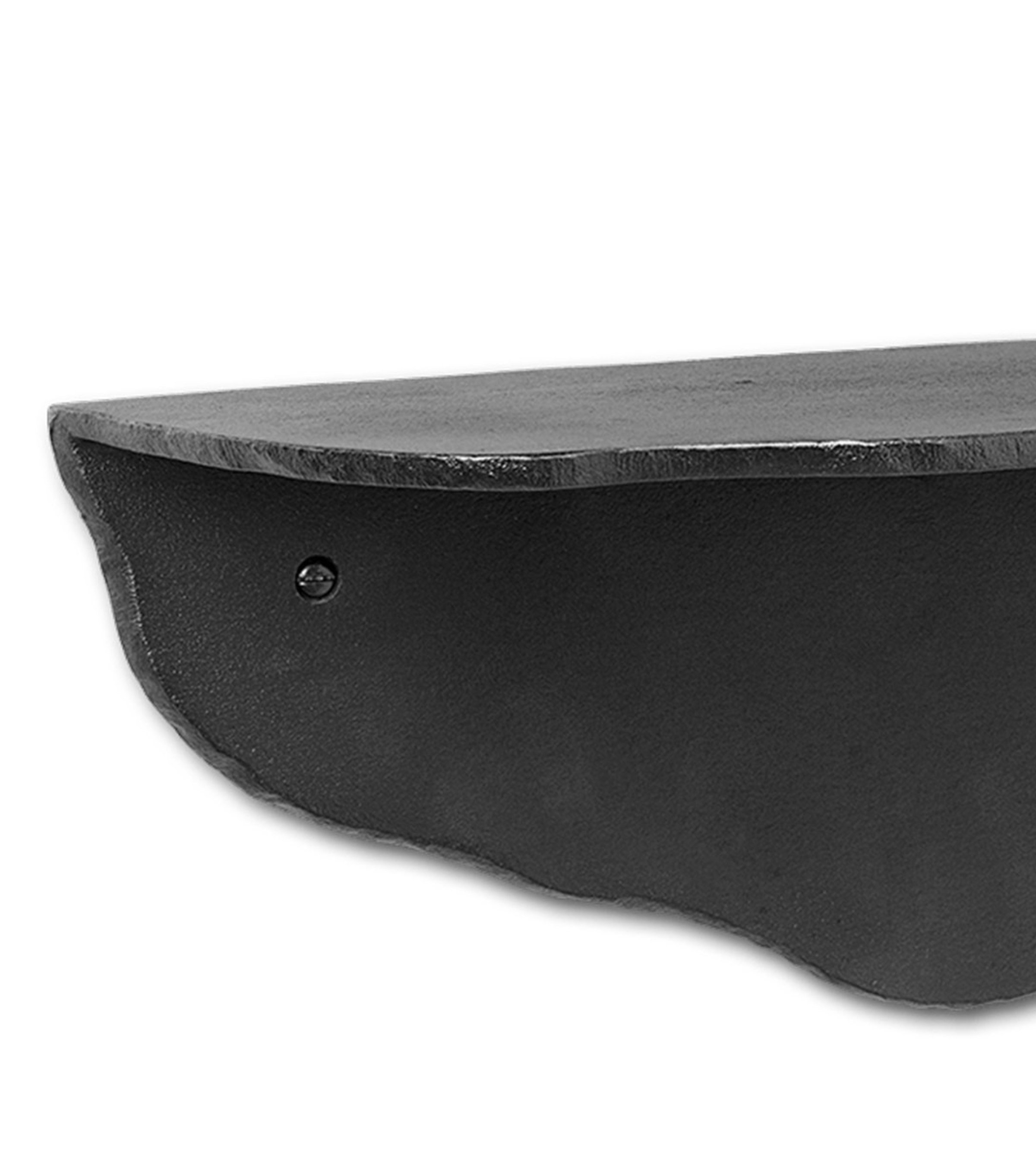 FRACTURE shelf black aluminum