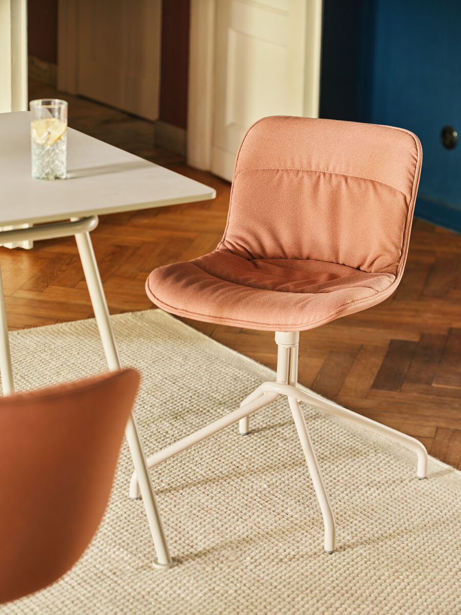 Krzesło obrotowe BALTIC 2 SOFT DUO z metalową podstawą - kolor do wyboru [Milena] MDD    Eye on Design