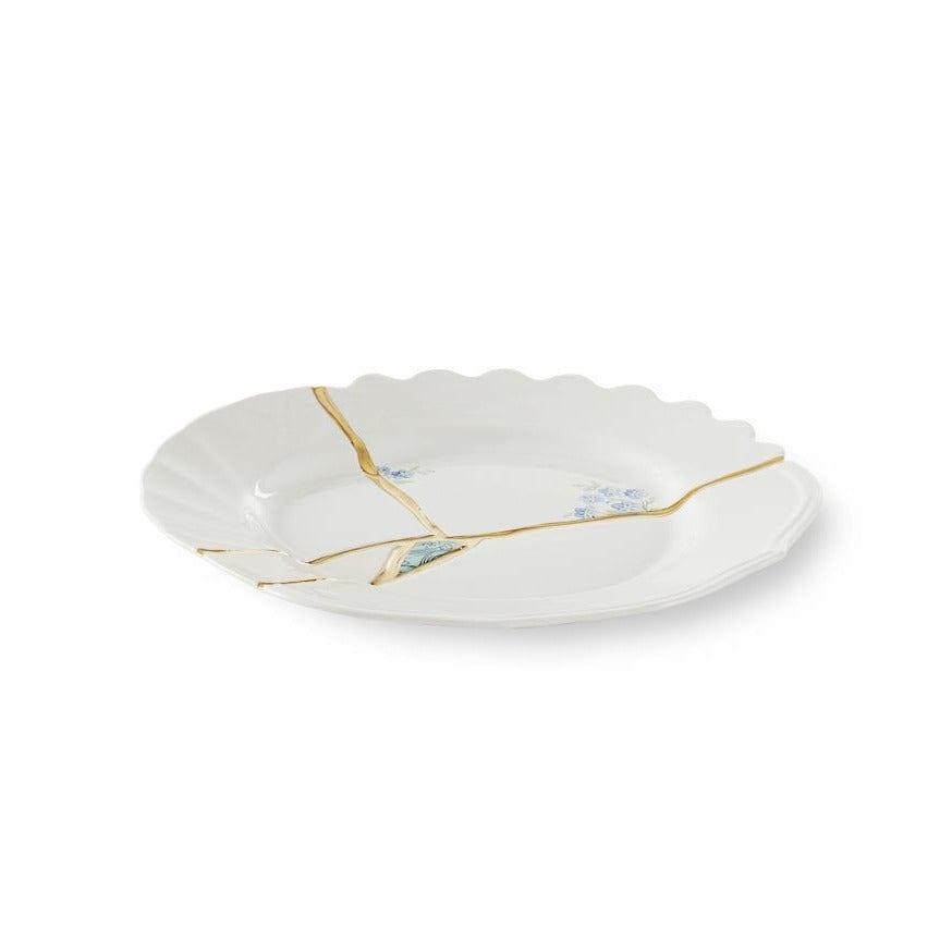 Talerz deserowy KINTSUGI #3 porcelanowy Seletti    Eye on Design