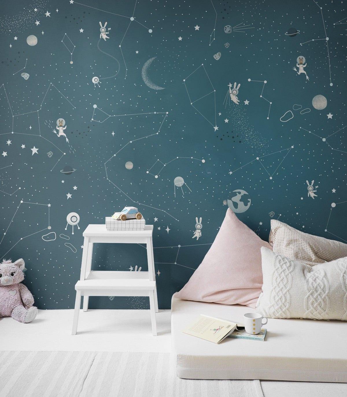 Tapeta ANIMALS IN COSMOS Wallcolors    Eye on Design