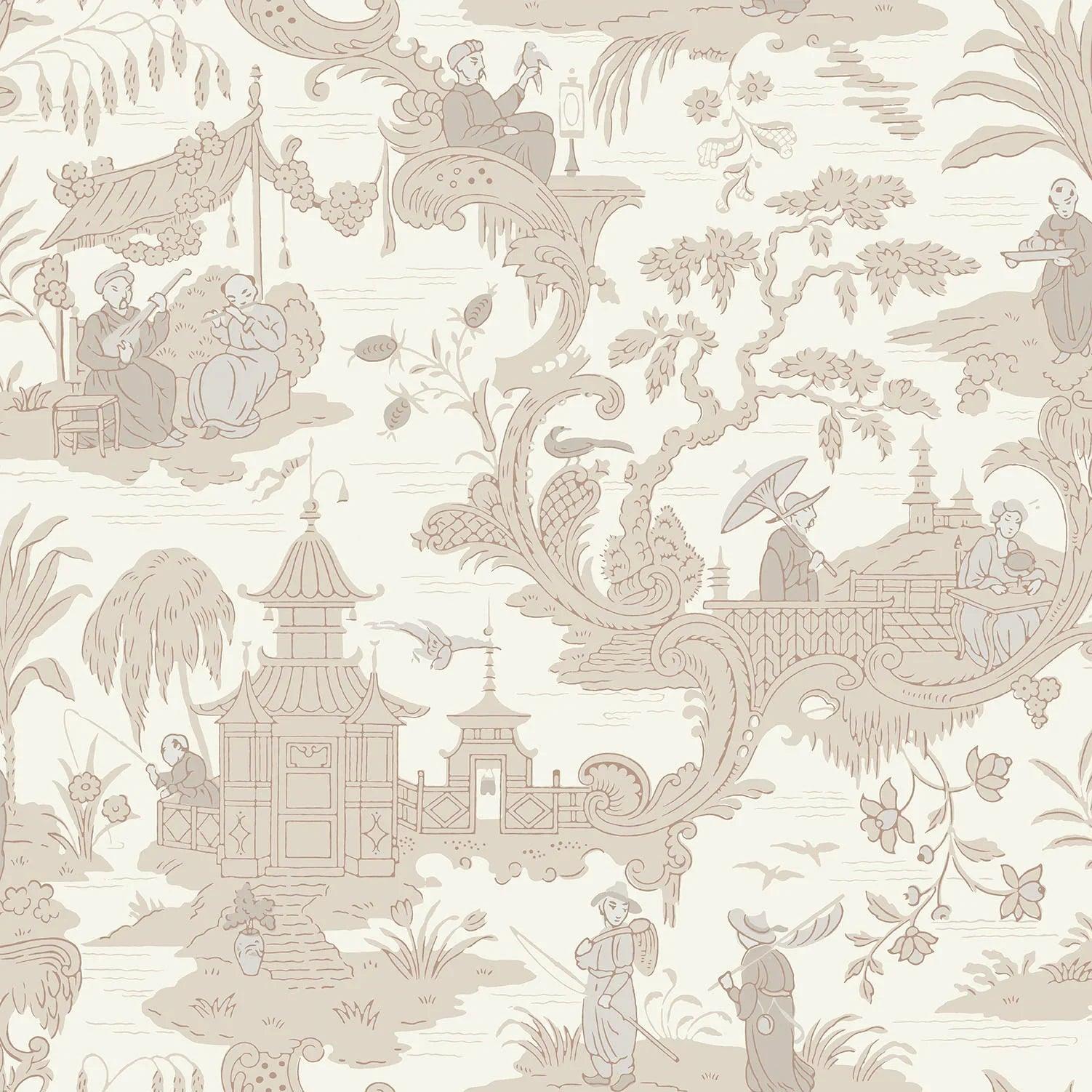 Tapeta ARCHIVE ANTHOLOGY - Chinese Toile pergamin Cole & Son    Eye on Design