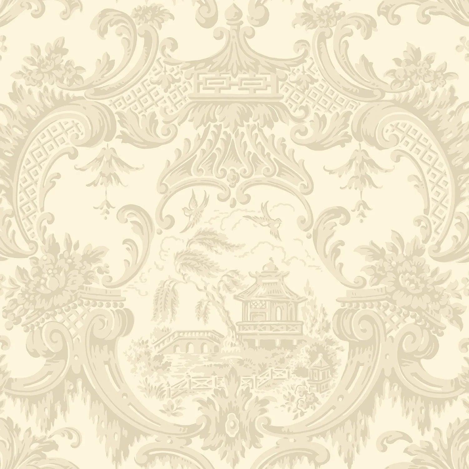 Tapeta ARCHIVE ANTHOLOGY - Chippendale China kremowy Cole & Son Default Title   Eye on Design