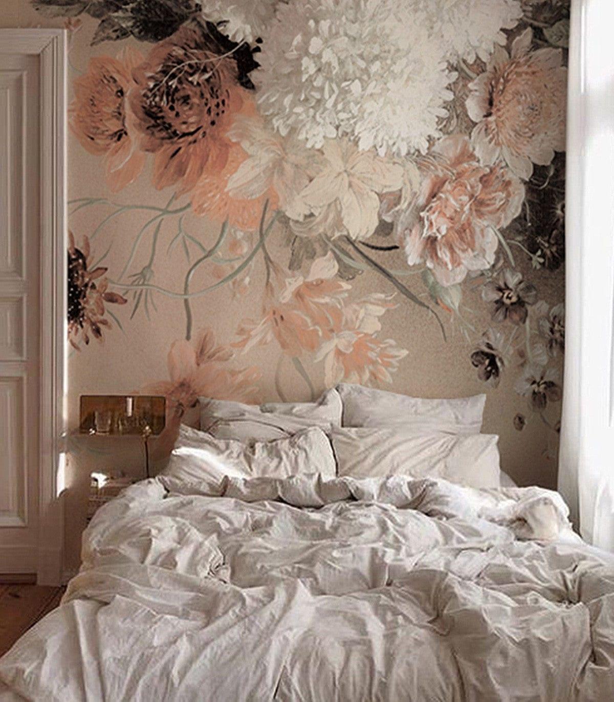 Tapeta BEIGE FLORAL Wallcolors    Eye on Design