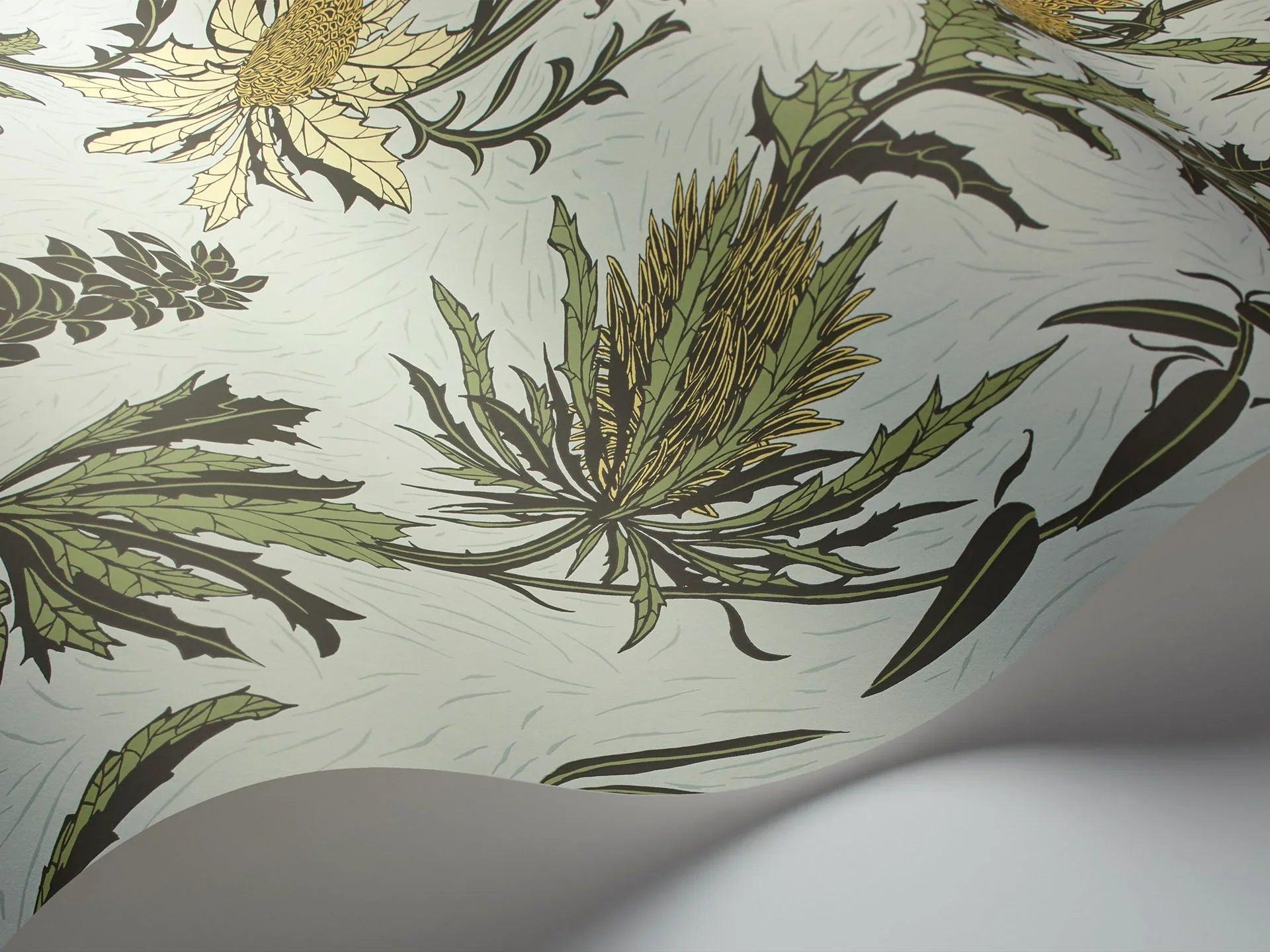 Tapeta BOTANICAL BOTANICA - Thistle błękit Cole & Son    Eye on Design