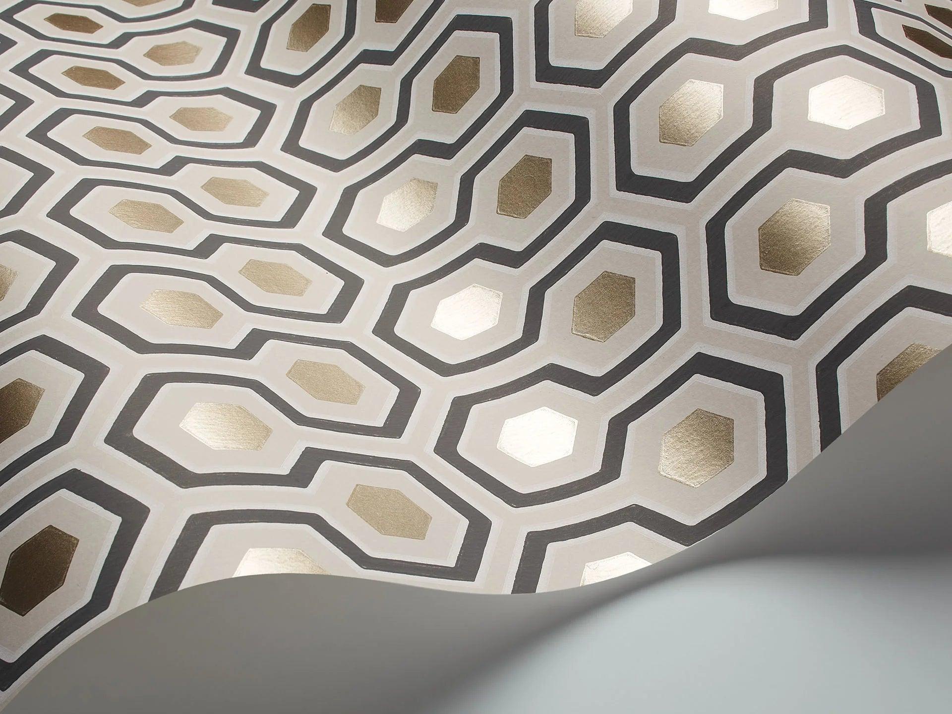 Tapeta CONTEMPORARY COLLECTION - Hicks' Hexagon biały Cole & Son    Eye on Design