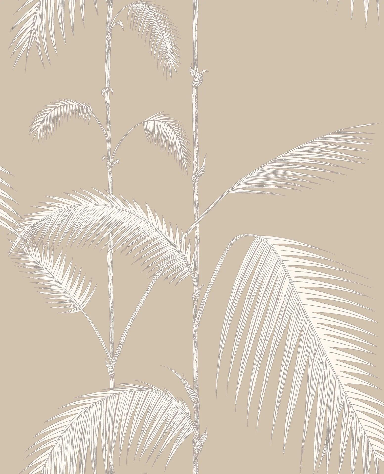 Tapeta CONTEMPORARY COLLECTION - Palm Leaves krem na beżu Cole & Son    Eye on Design