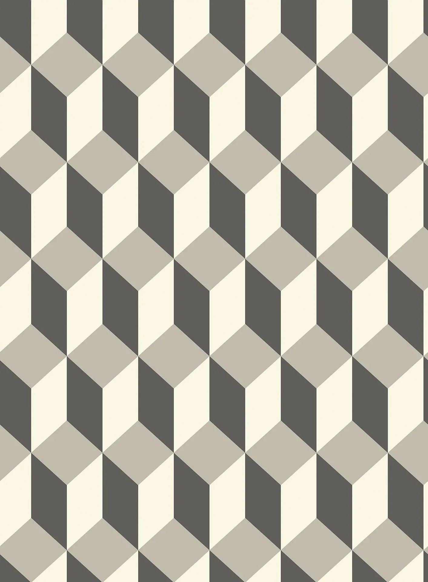 Tapeta GEOMETRIC II - Delano szary Cole & Son    Eye on Design