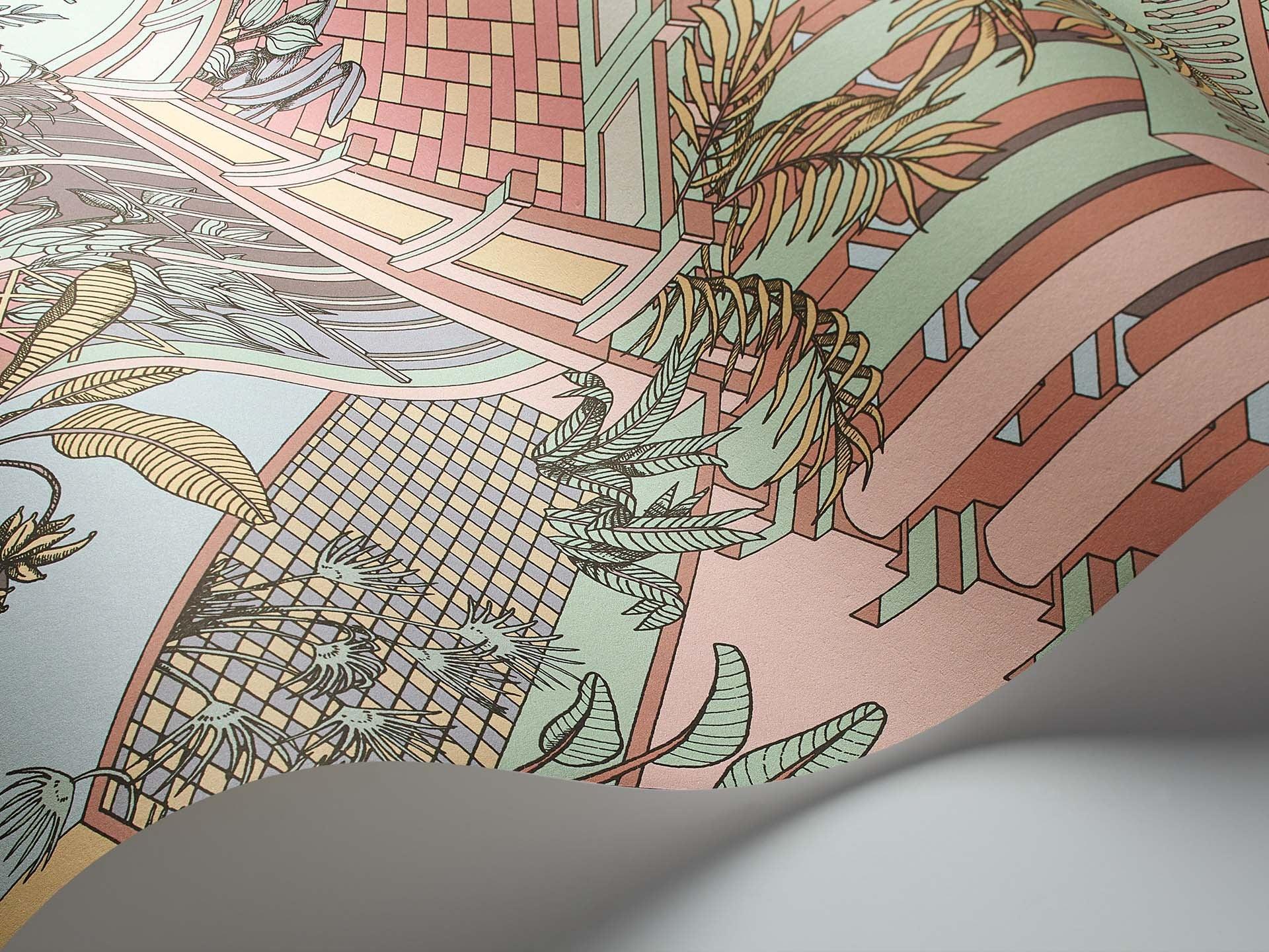 Tapeta ICONS - Miami pastelowy Cole & Son    Eye on Design