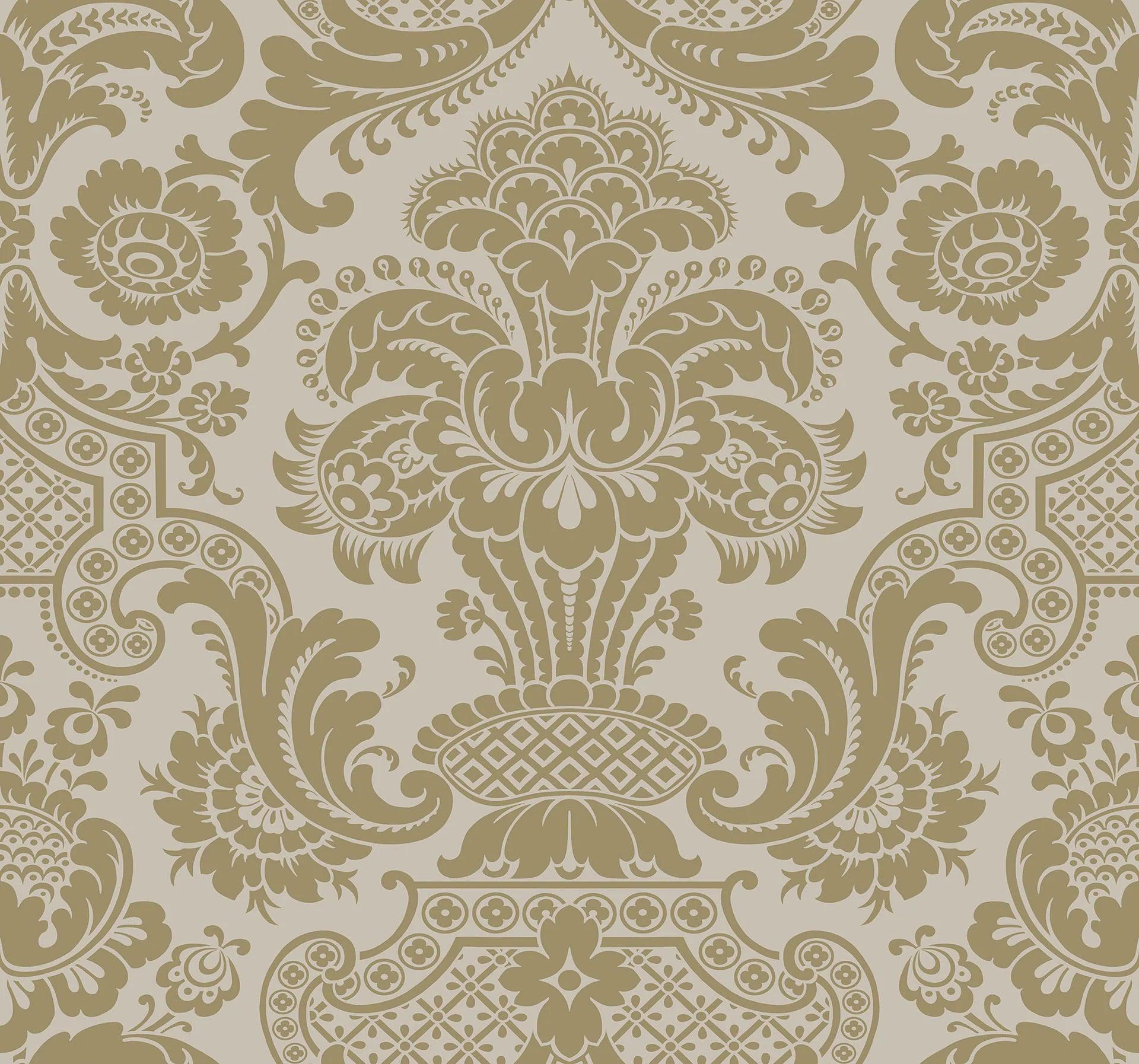 Tapeta MARIINSKY DAMASK - Carmen szary Cole & Son    Eye on Design