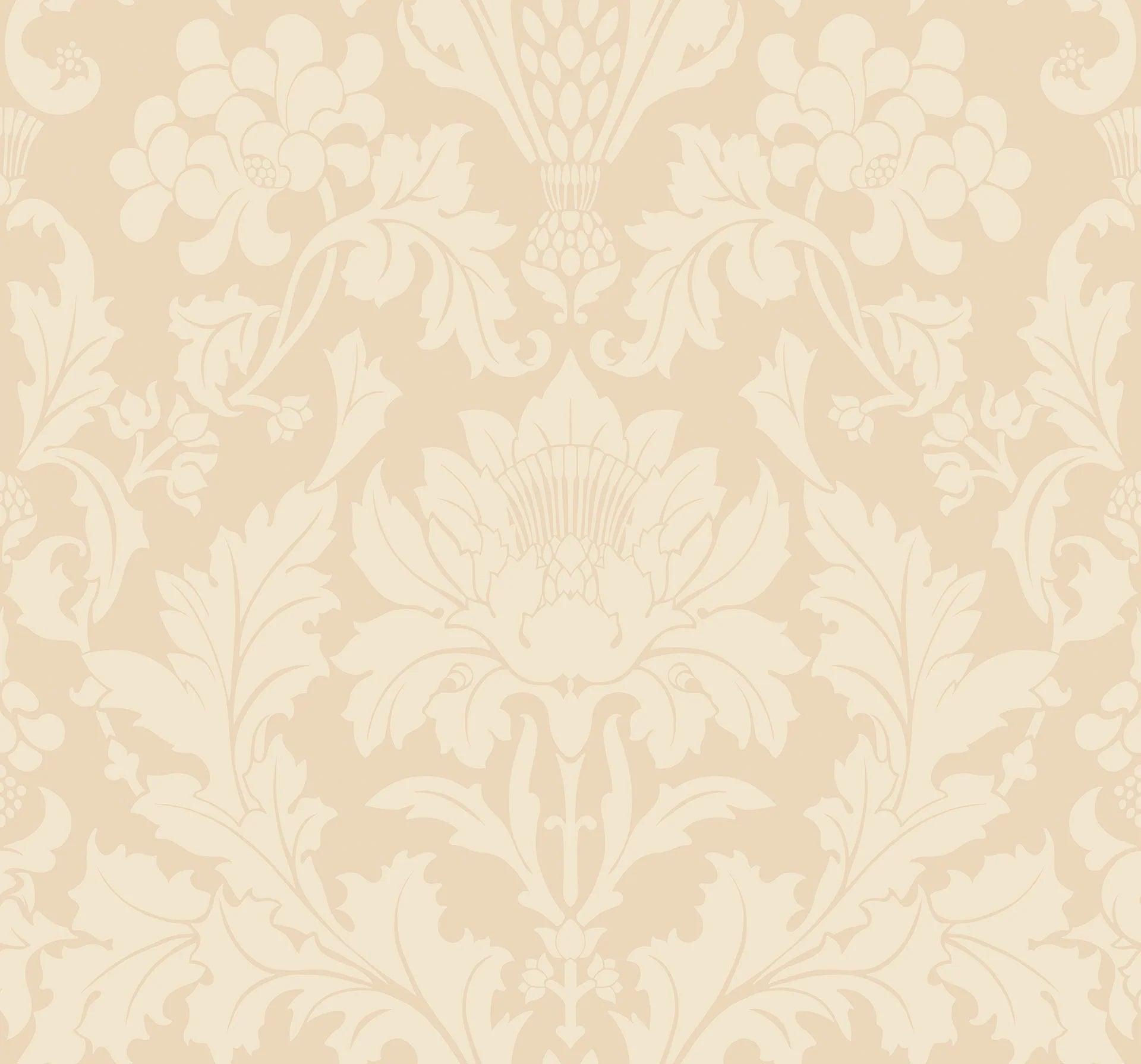 Tapeta MARIINSKY DAMASK - Fonteyn ciemny krem Cole & Son    Eye on Design