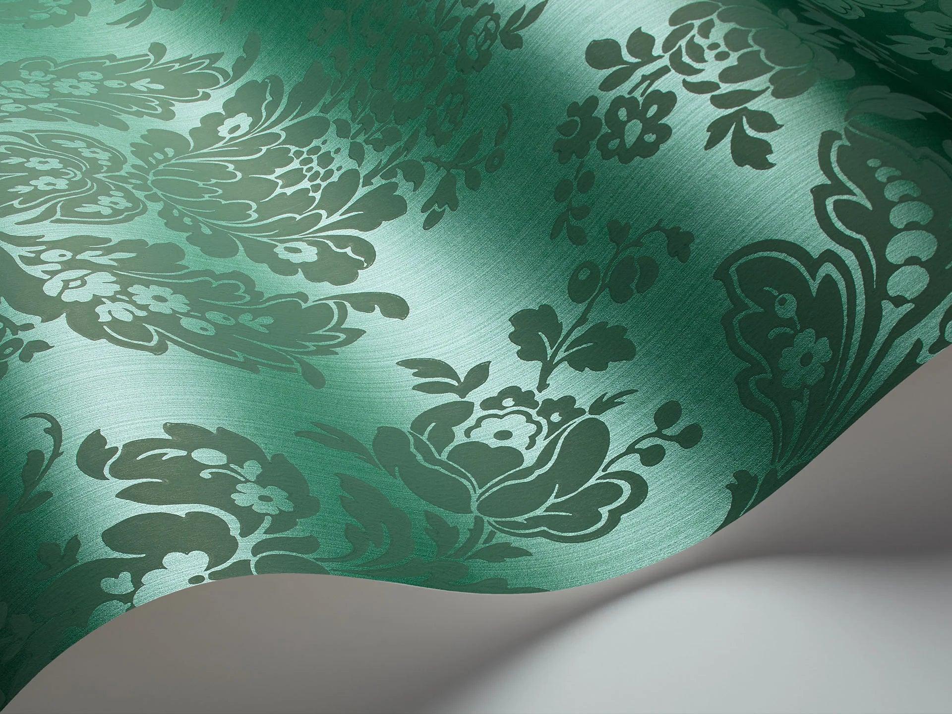 Tapeta MARIINSKY DAMASK - Giselle zielony Cole & Son    Eye on Design