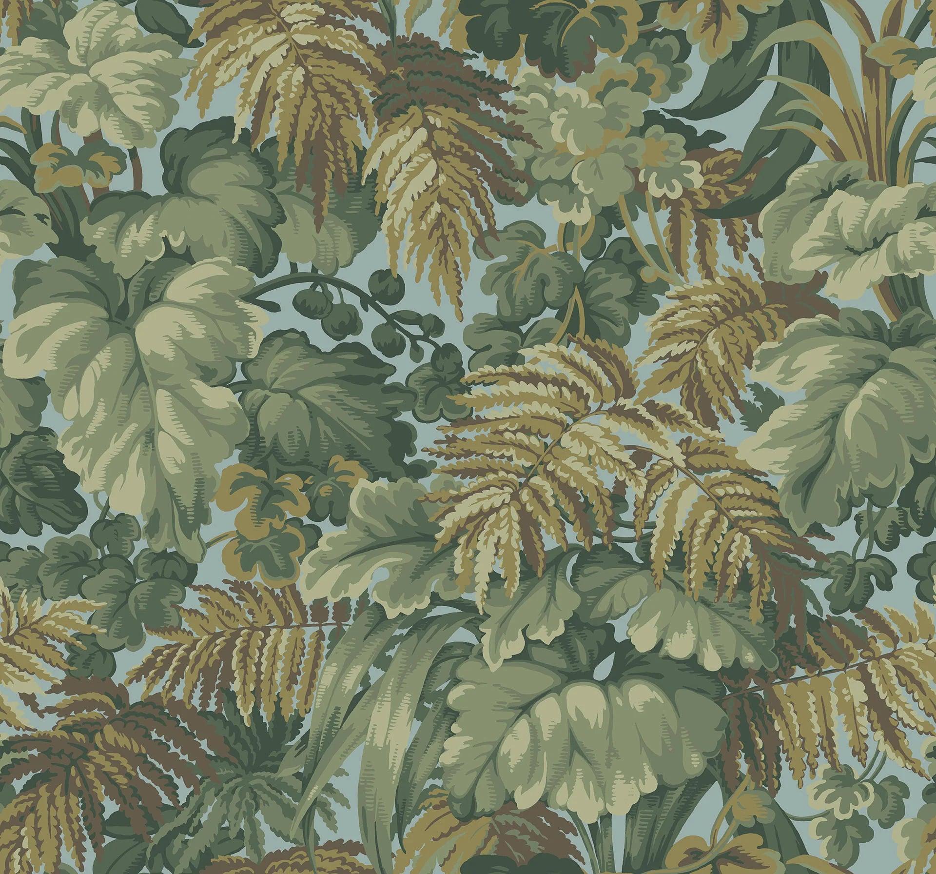 Tapeta MARTYN LAWRENCE BULLARD - Royal Fernery oliwkowy Cole & Son    Eye on Design