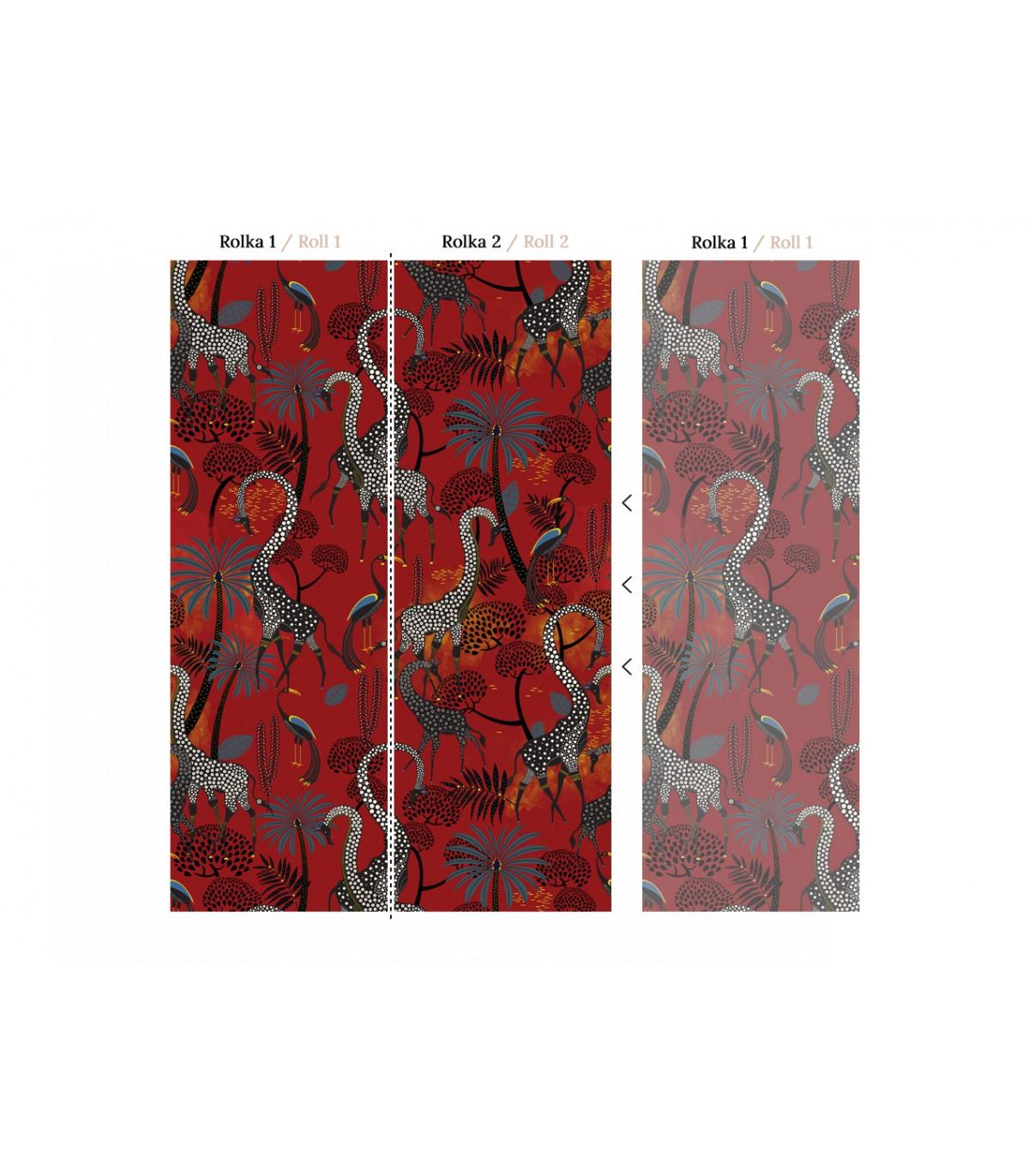 Tapeta ORIENTAL GIRAFFE Wallcolors    Eye on Design