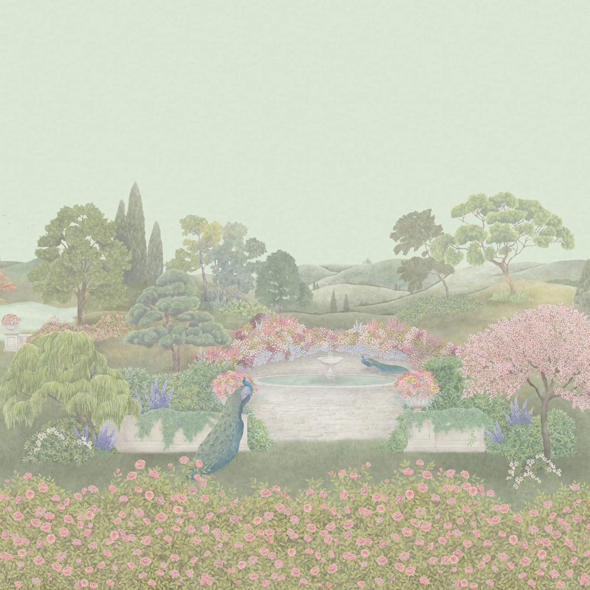 Tapeta THE GARDENS - Idyll wykończenie matowe zielony Cole & Son    Eye on Design