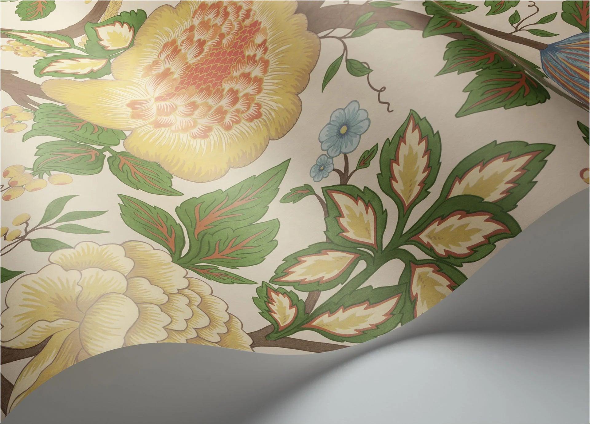 Tapeta THE PEARWOOD COLLECTION - Midsummer Bloom kremowy Cole & Son    Eye on Design