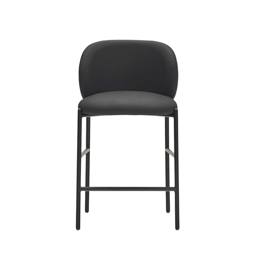 MOGI Bar Stool Black Eco-Leather