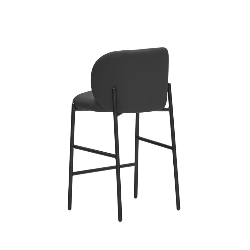 MOGI Bar Stool Black Eco-Leather
