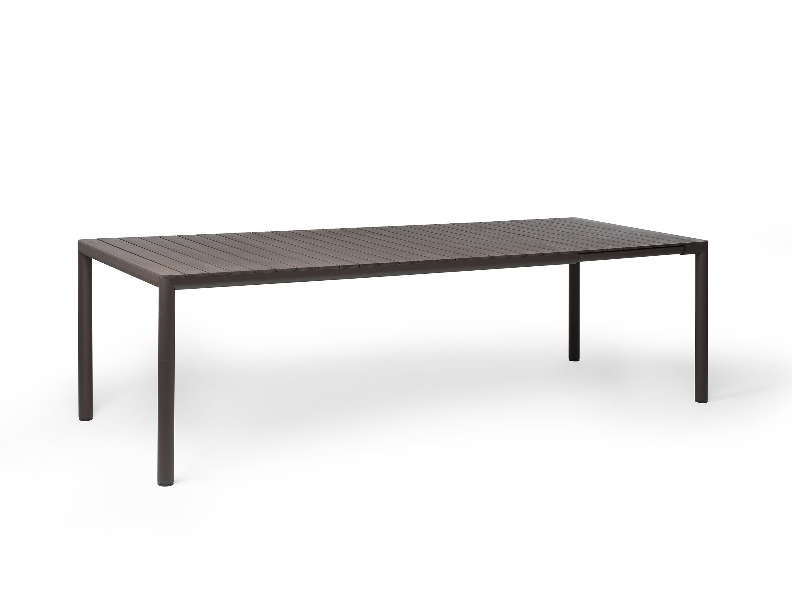 TEVERE Outdoor Extendable Table in Earthy Brown