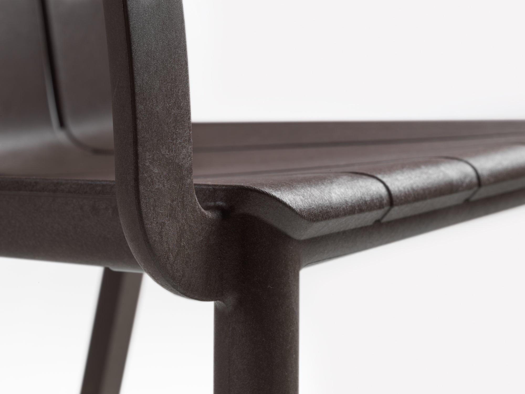 TIBERINA taupe outdoor chair with armrests