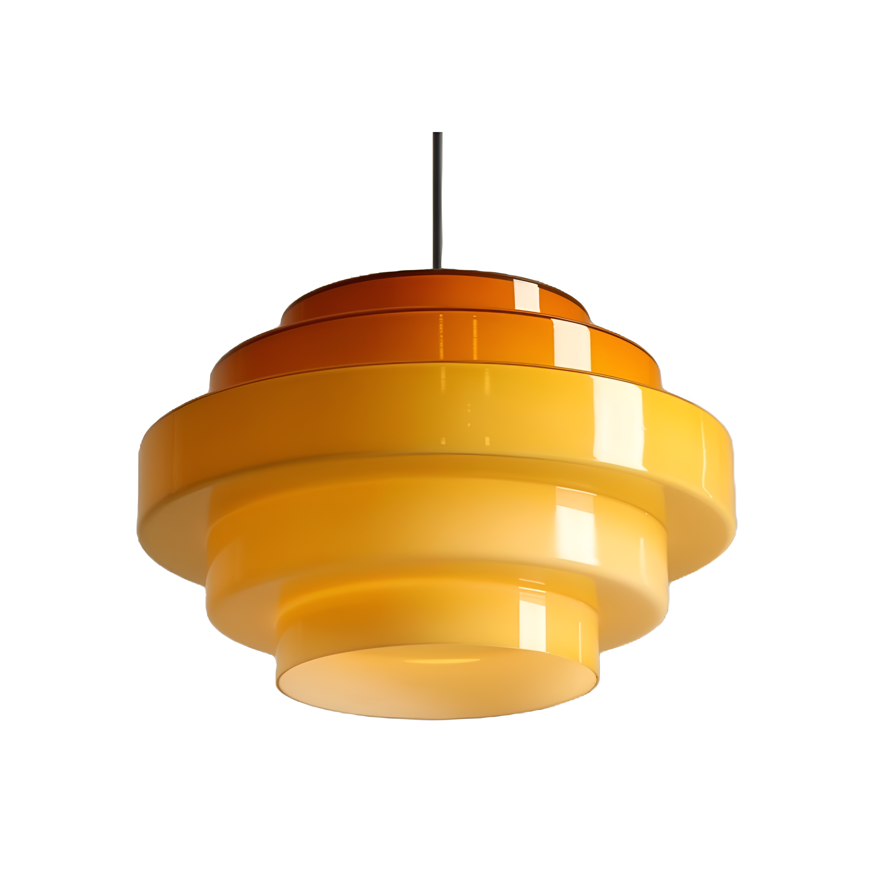 Lampa wisząca FILO miodowy